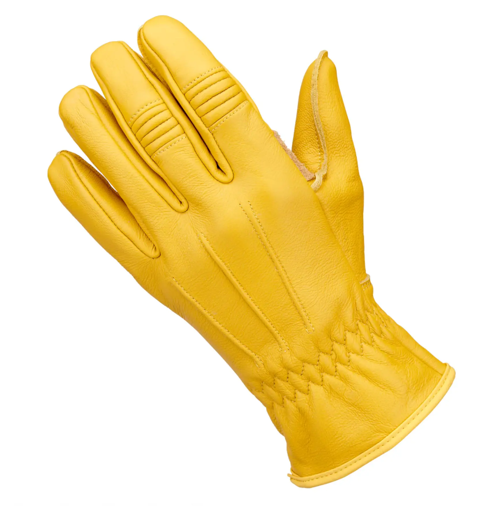 Biltwell Work Gloves 2.0 - Gold - Image 3