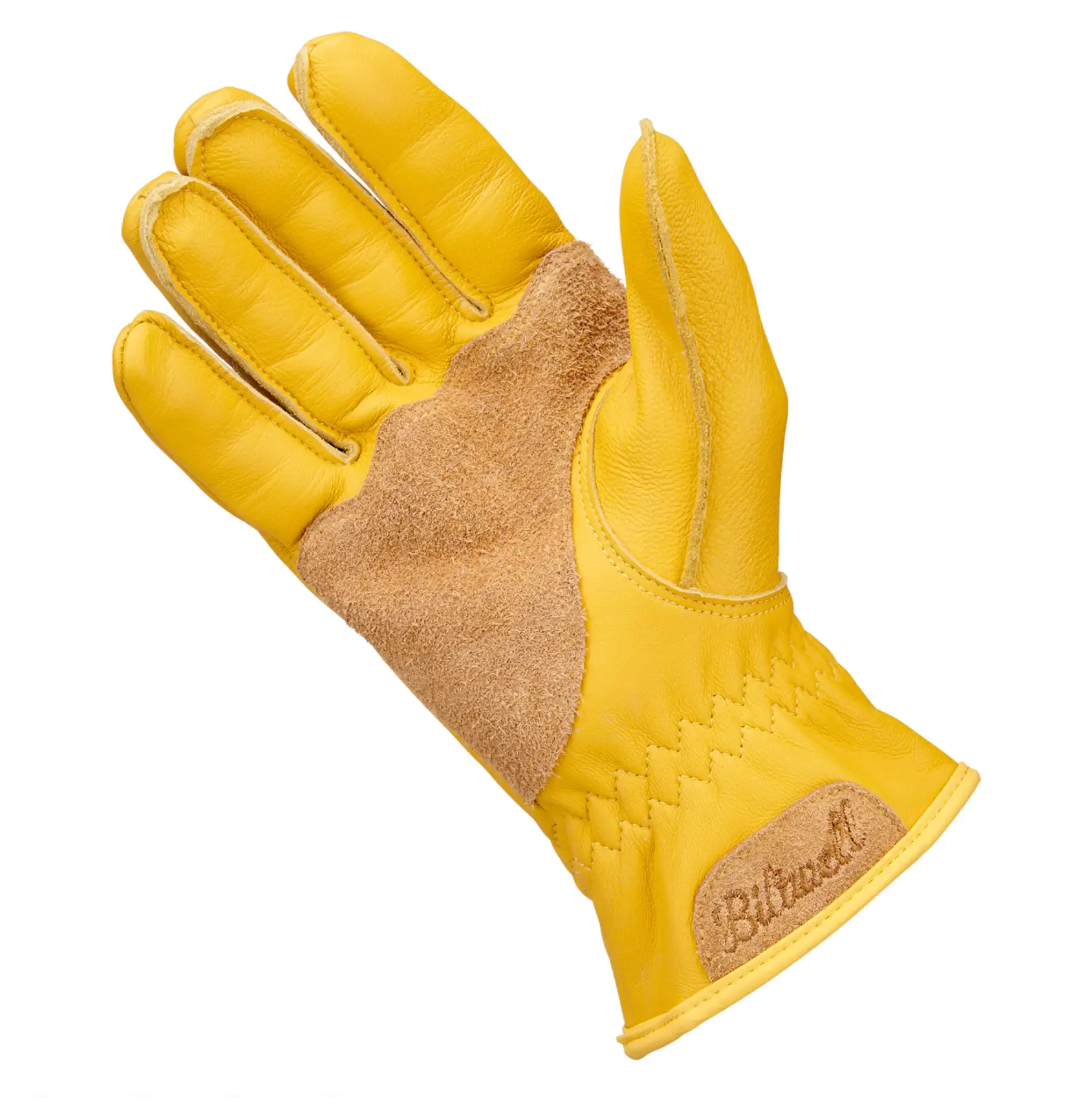 Biltwell Work Gloves 2.0 - Gold - Image 4