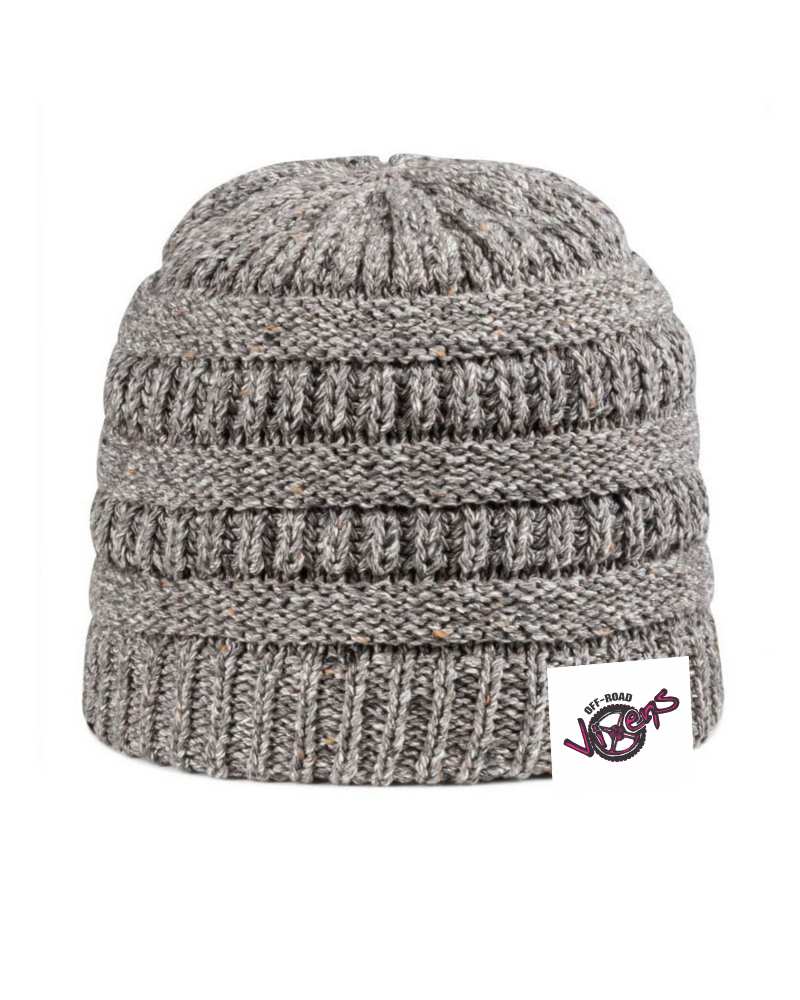 Blizzard Cable Beanie - Gray - Image 2