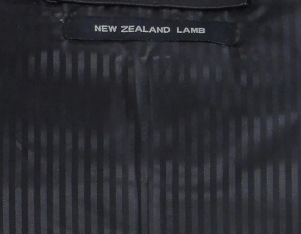 Boston Harbour 1.0 Men's Black New Zealand Lamb Leather Fashion Car Coat Jacket SFM1899 - Image 5