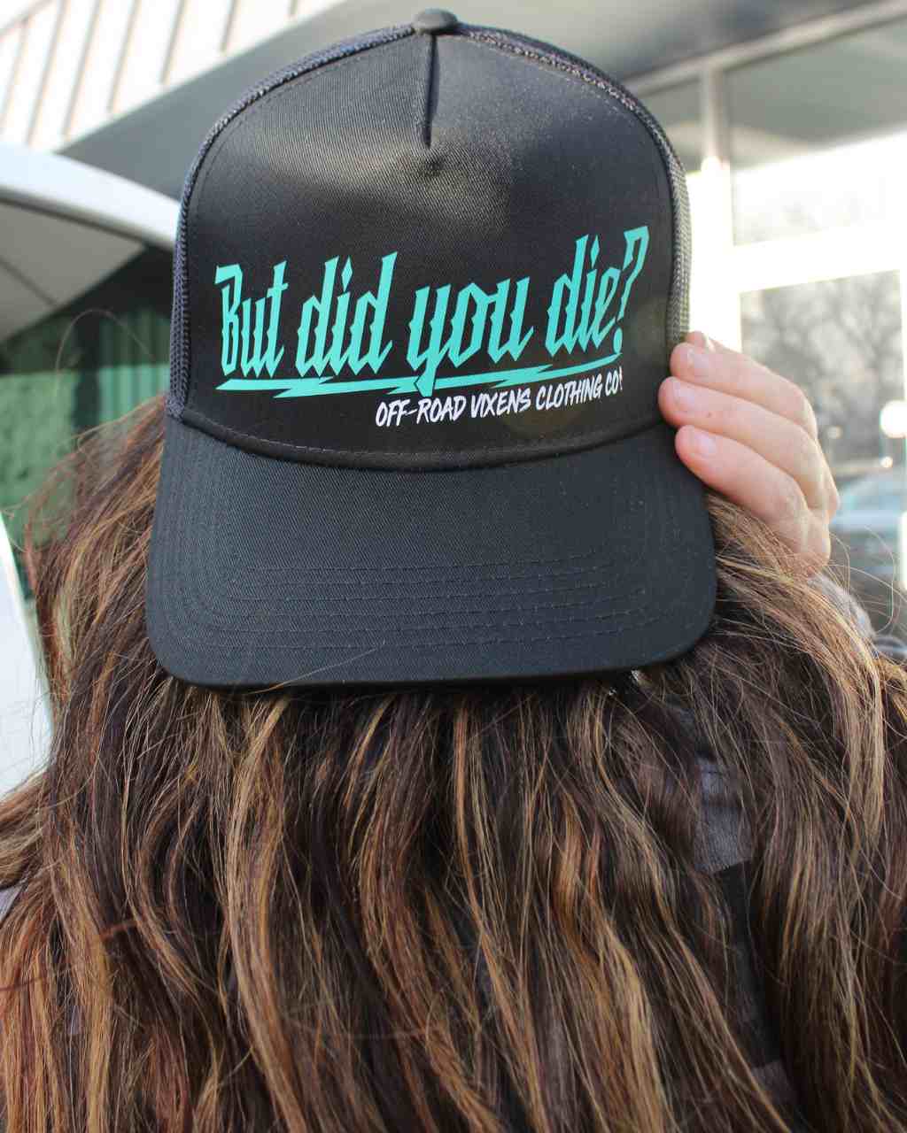 But did you die? Trucker - Black - Image 4
