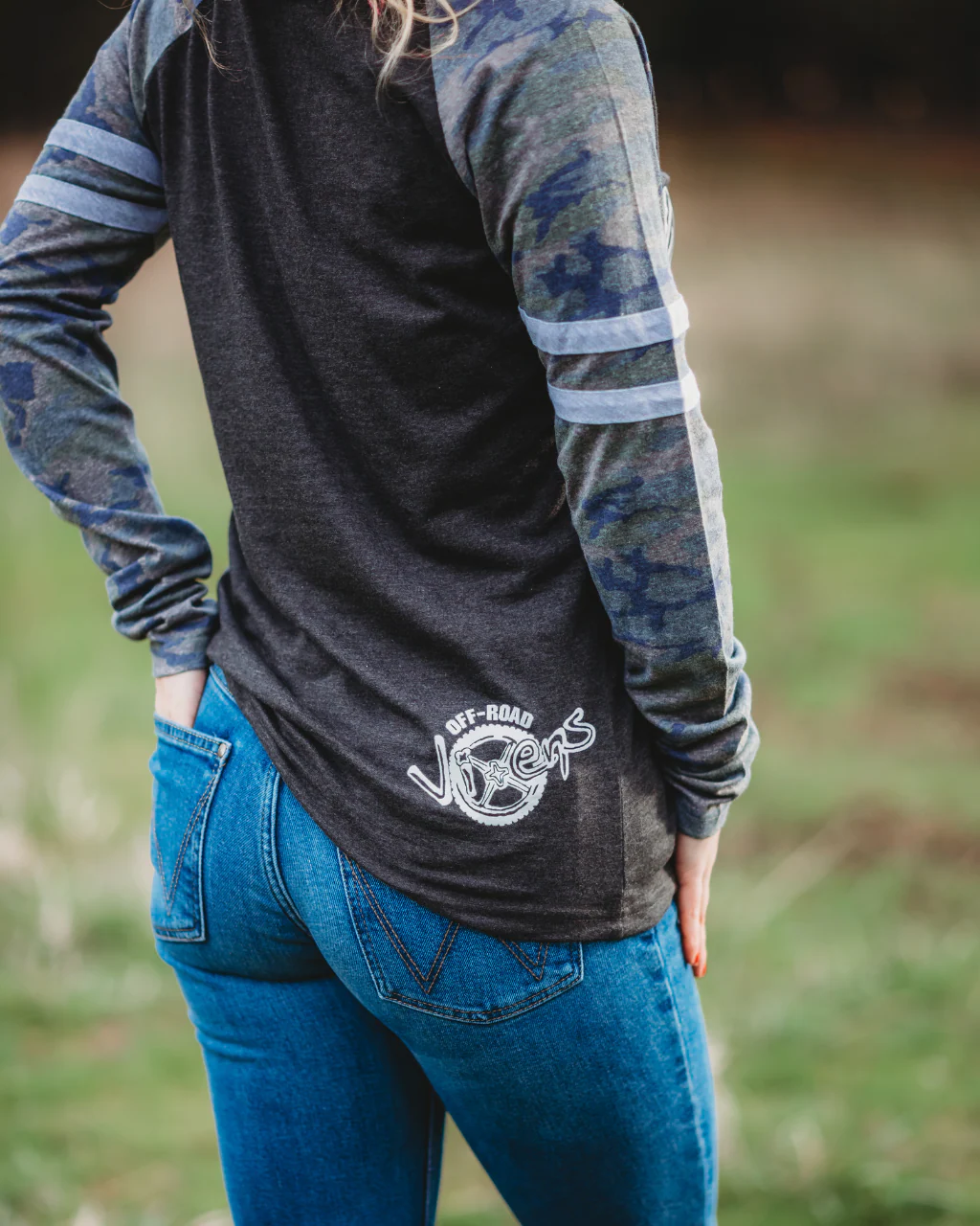 Cadet Ladies Camo Long Sleeve - Limited Edition - Image 2