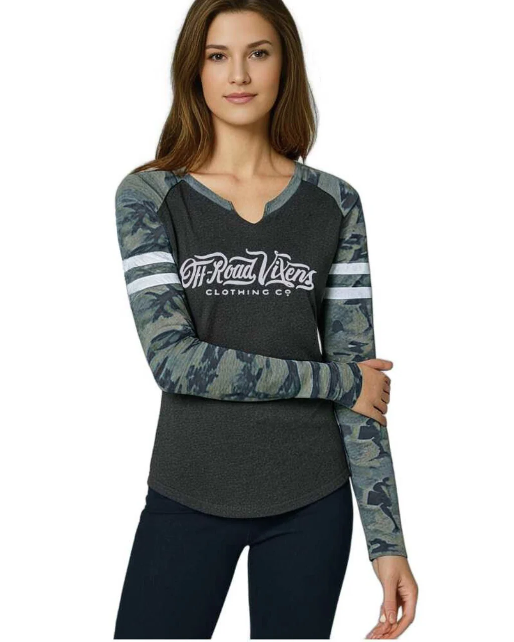 Cadet Ladies Camo Long Sleeve - Limited Edition - Image 5