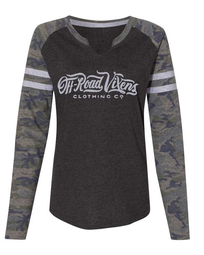 Cadet Ladies Camo Long Sleeve - Limited Edition - Image 6