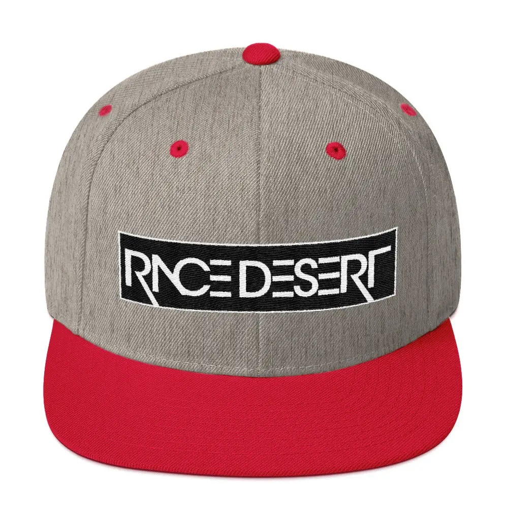 Camo Race Desert Stencil Snapback Hat - Image 14