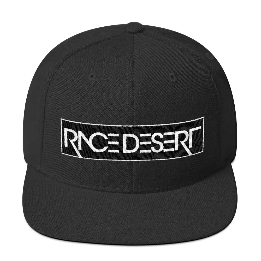 Camo Race Desert Stencil Snapback Hat - Image 3