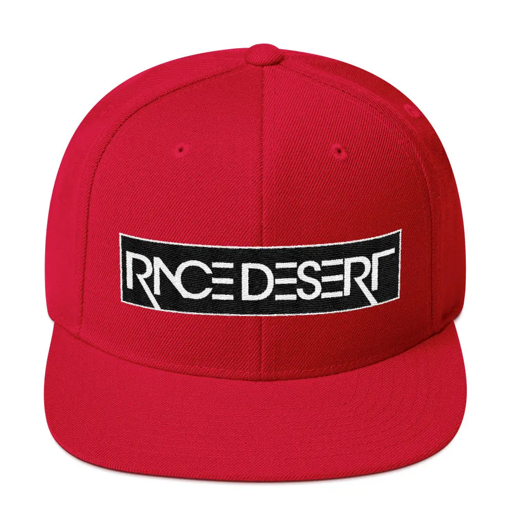 Camo Race Desert Stencil Snapback Hat - Image 6