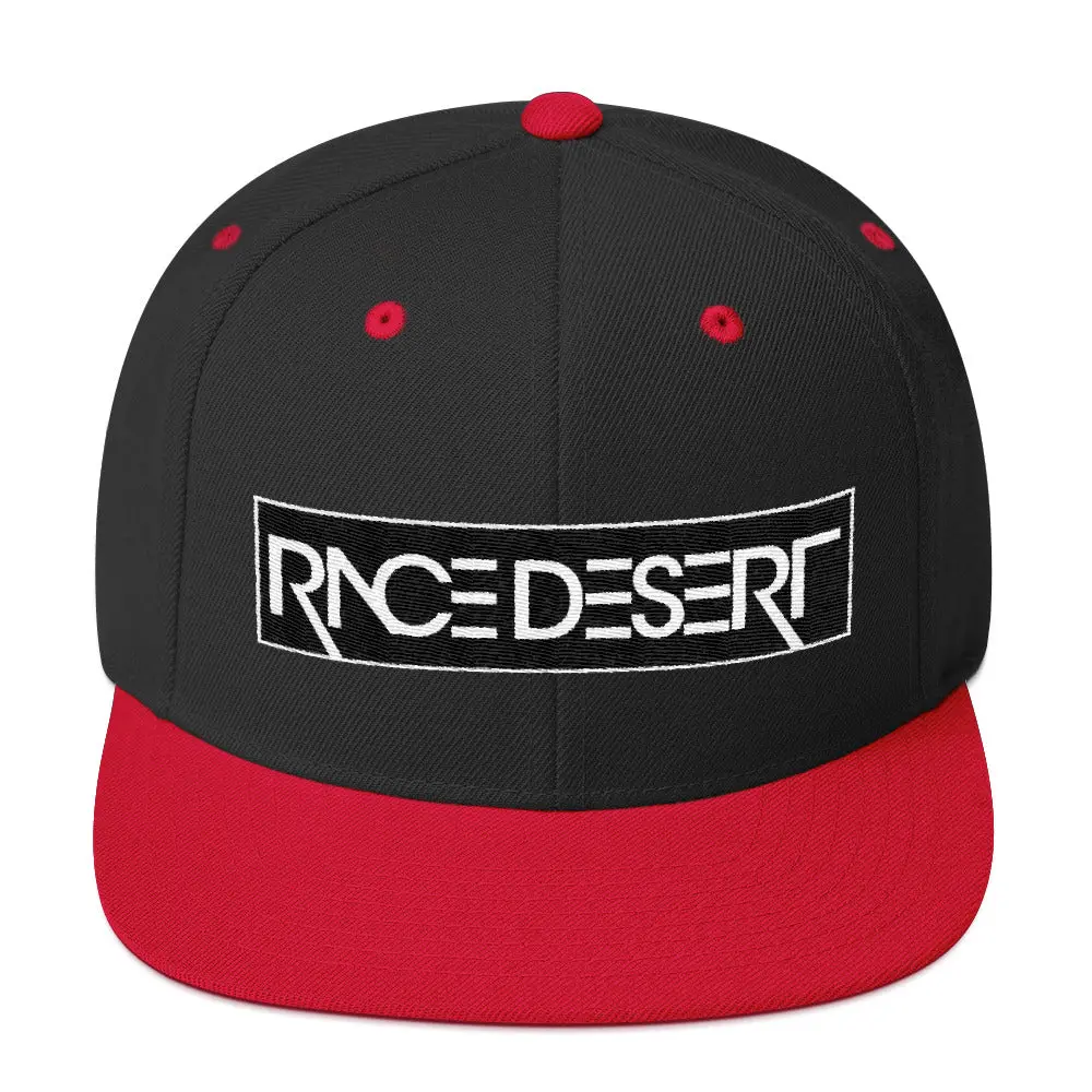 Camo Race Desert Stencil Snapback Hat - Image 7