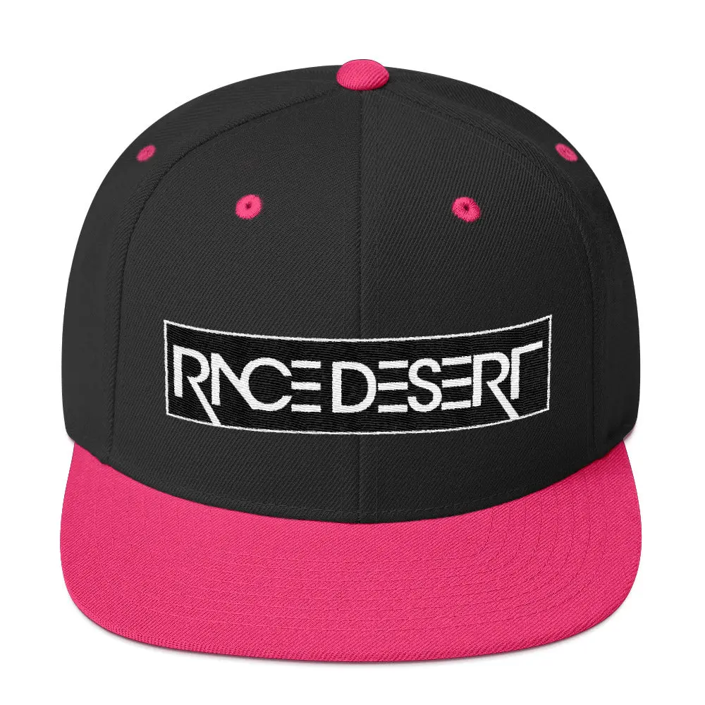 Camo Race Desert Stencil Snapback Hat - Image 8