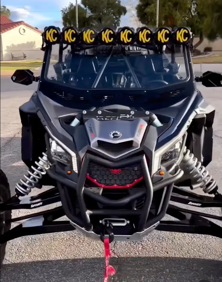 Can-Am X3 LED Headlight Eyebrows - 187 Style w/ Control Harness by 5150 Whips - 2017 - 2023 - Can-Am - Maverick X3 / Maverick X3 Max - Image 5