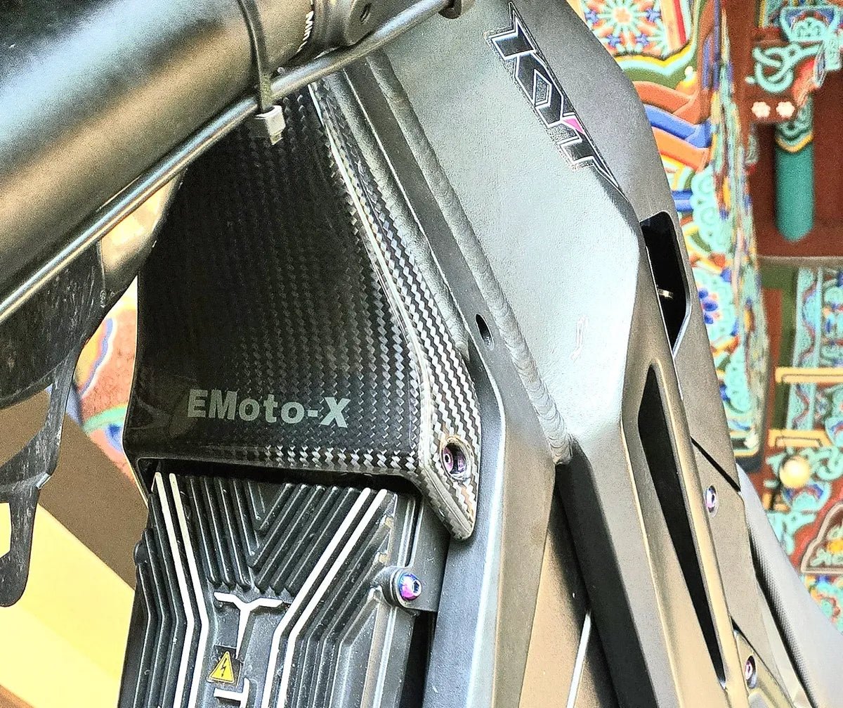 Carbon Fiber (Real) Horn Delete Cover for Talaria Sting MX3/ MX4/ MX5 - Image 3