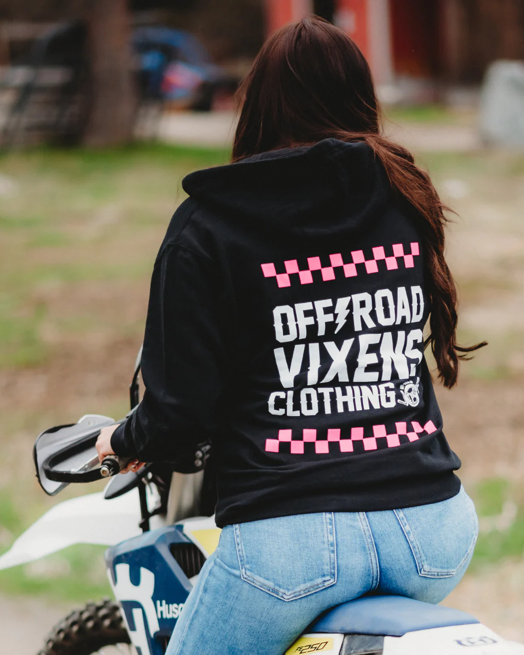Checked Out Unisex Zip Hoodie - Black - Image 2