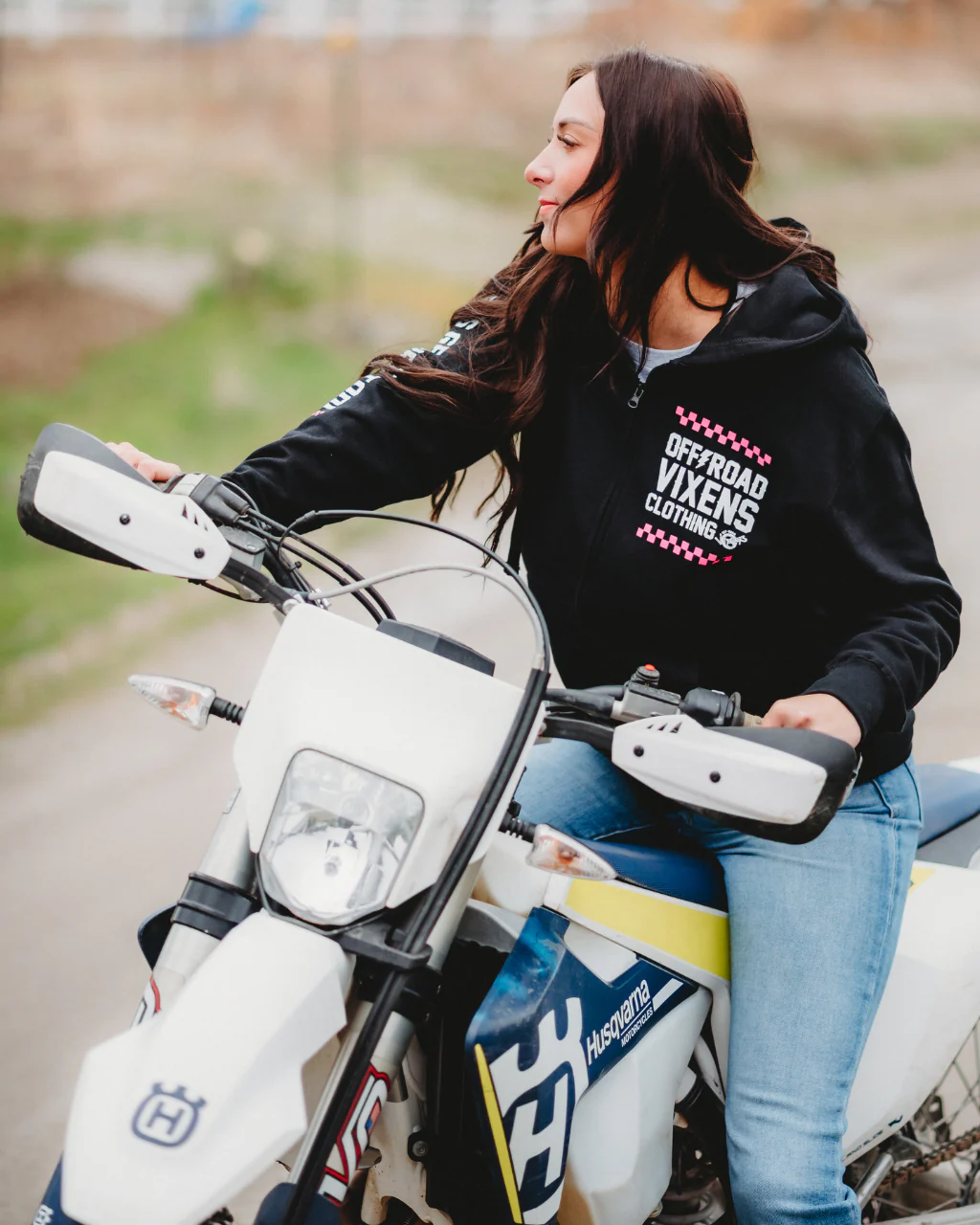 Checked Out Unisex Zip Hoodie - Black - Image 3