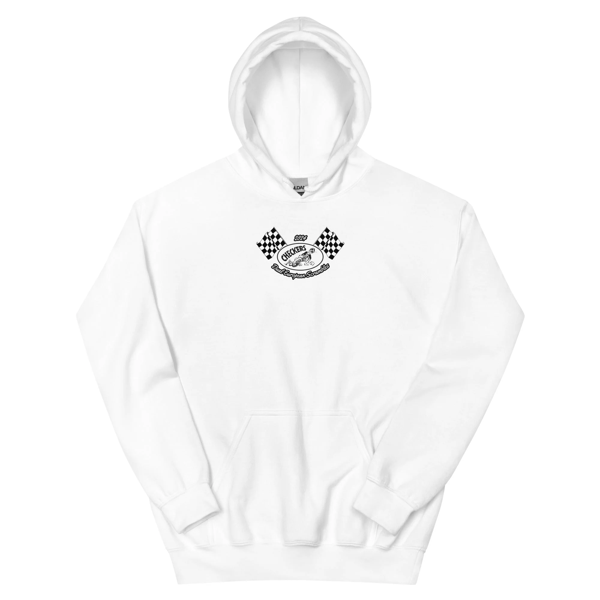 Checkers MC 2024 Dual Euro Event Hoodie - Clayton Roberts Benefit Run - Image 4
