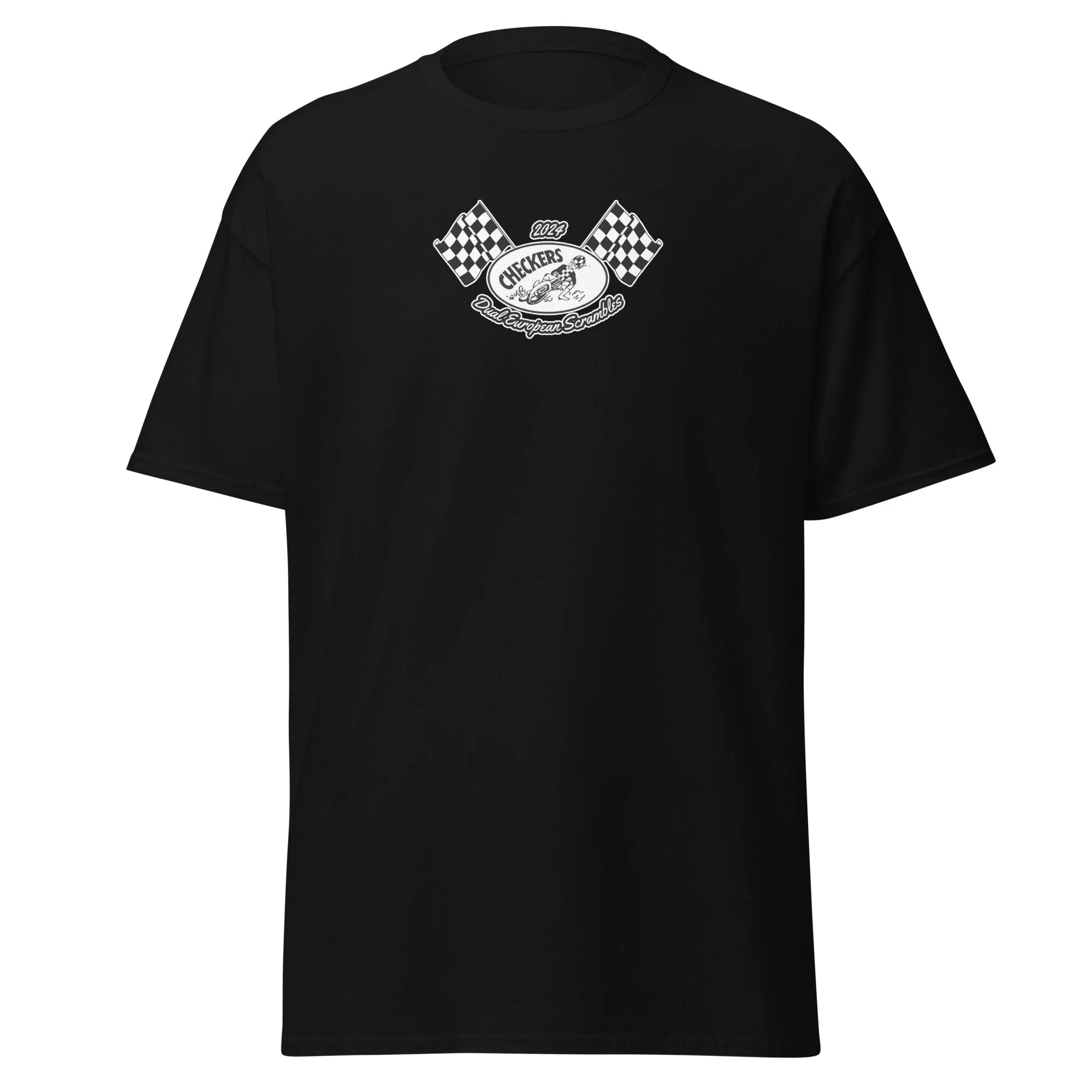Checkers MC 2024 Dual Euro Event Shirt - Clayton Roberts Benefit Run - Image 4