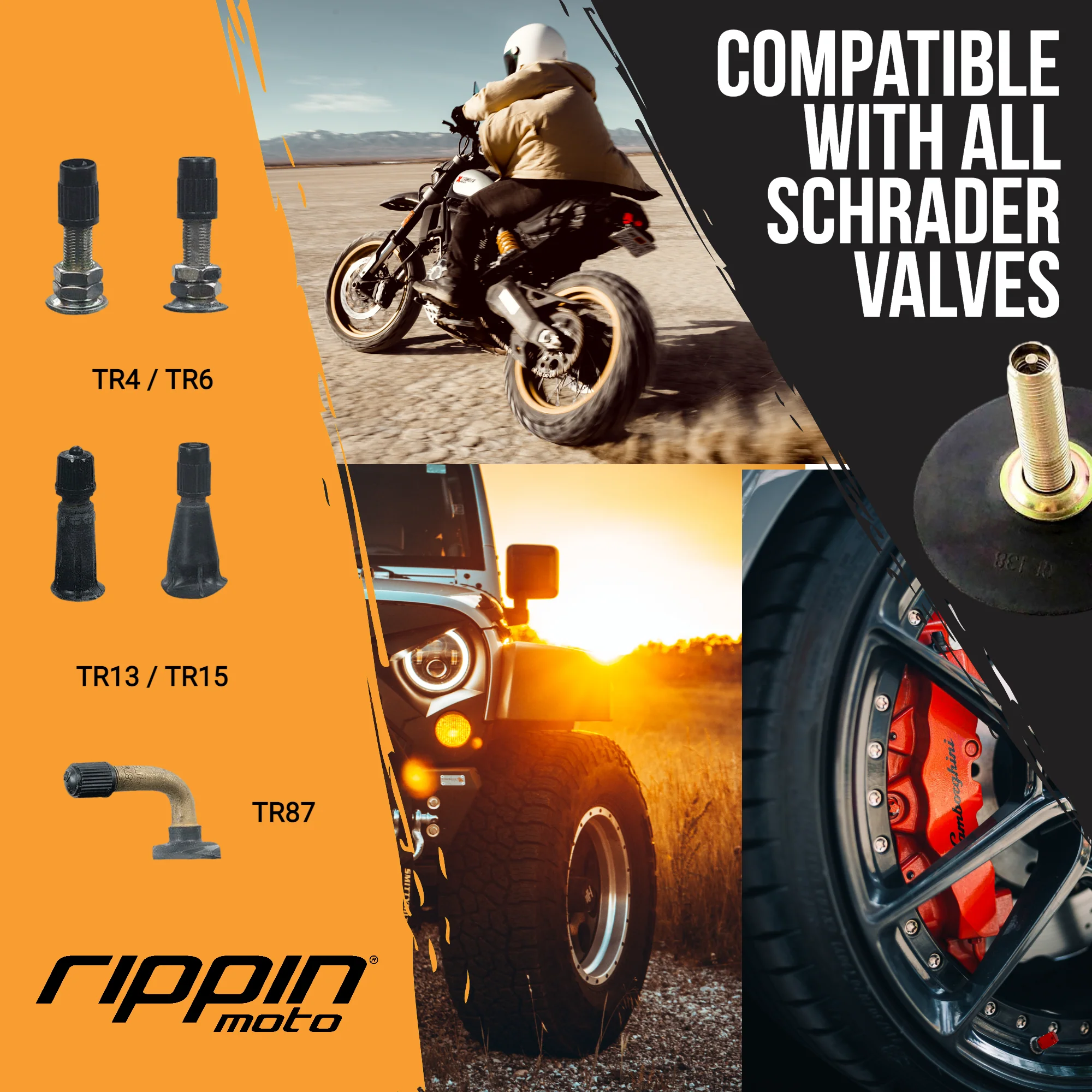 Rippin Moto CNC Billet Valve Stem Caps - Image 4