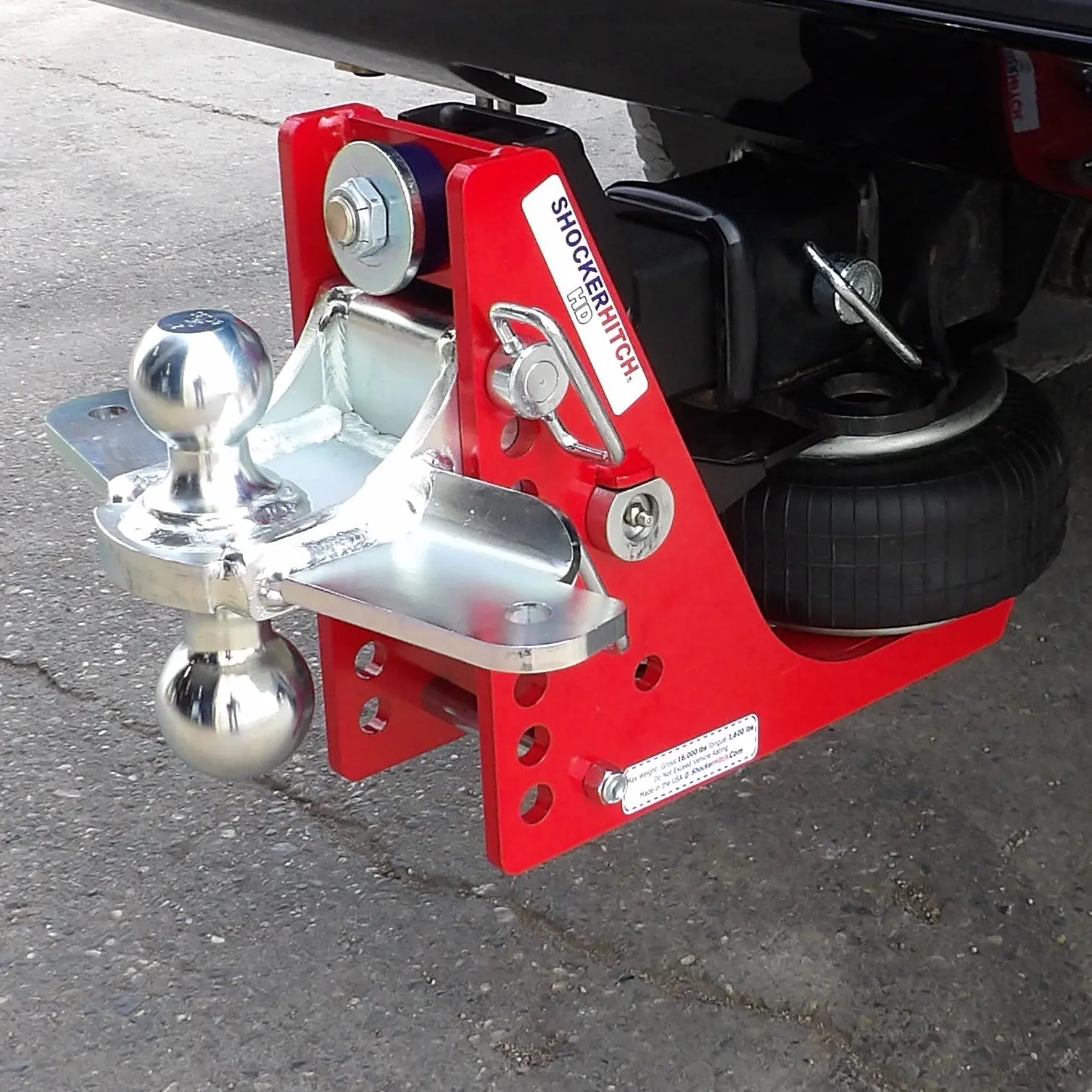 Shocker HD Air Hitch for Sway Control Towing - 20,000 lbs. - Image 9