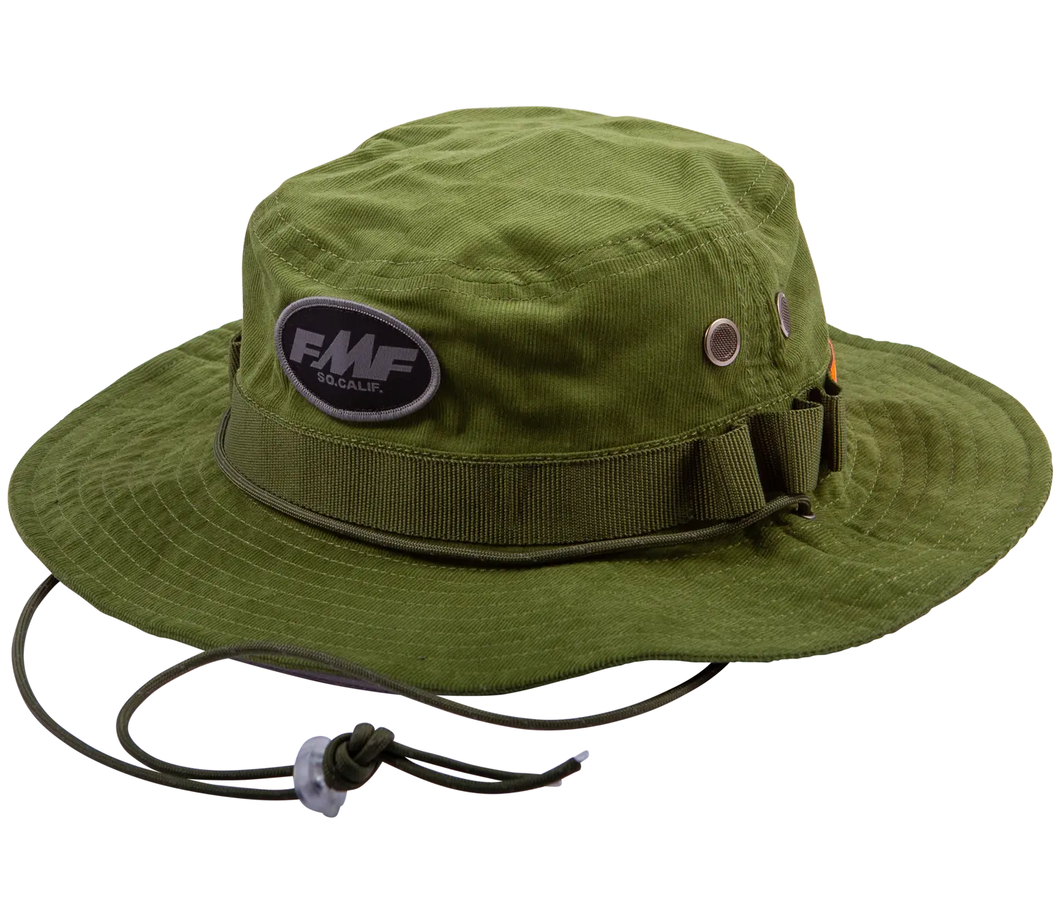 FMF Cord Bucket Hat Military Green - Image 2