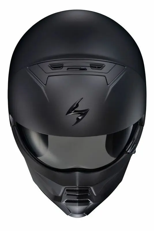 Covert 2 Open Face Helmet - Matte Black - Image 3