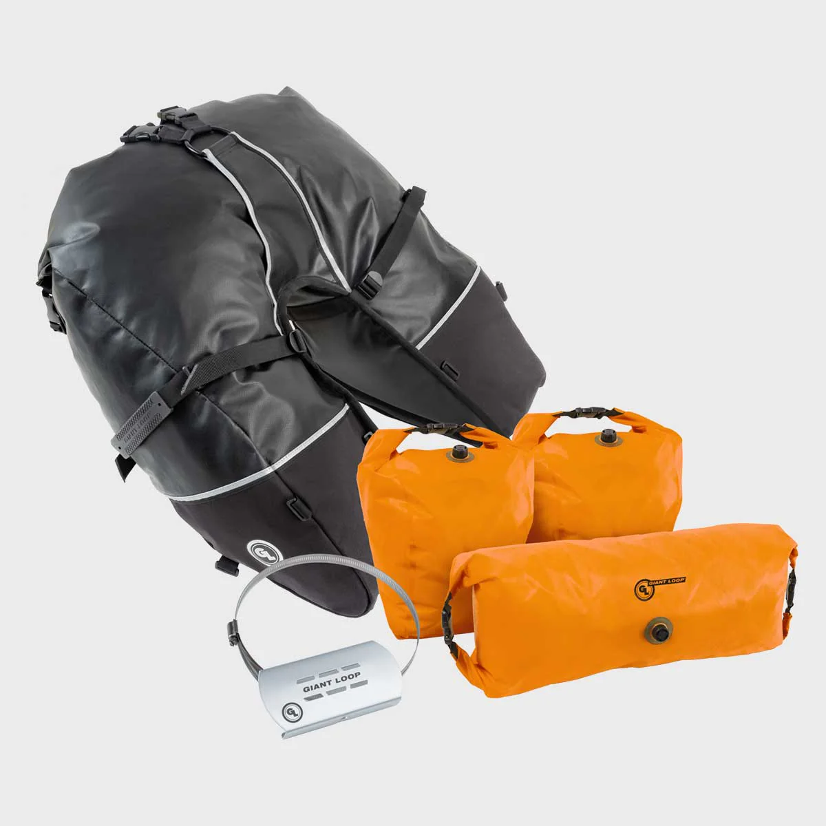 Coyote Saddlebag 39L – Giant Loop Rackless Adventure System (Black) - Image 2