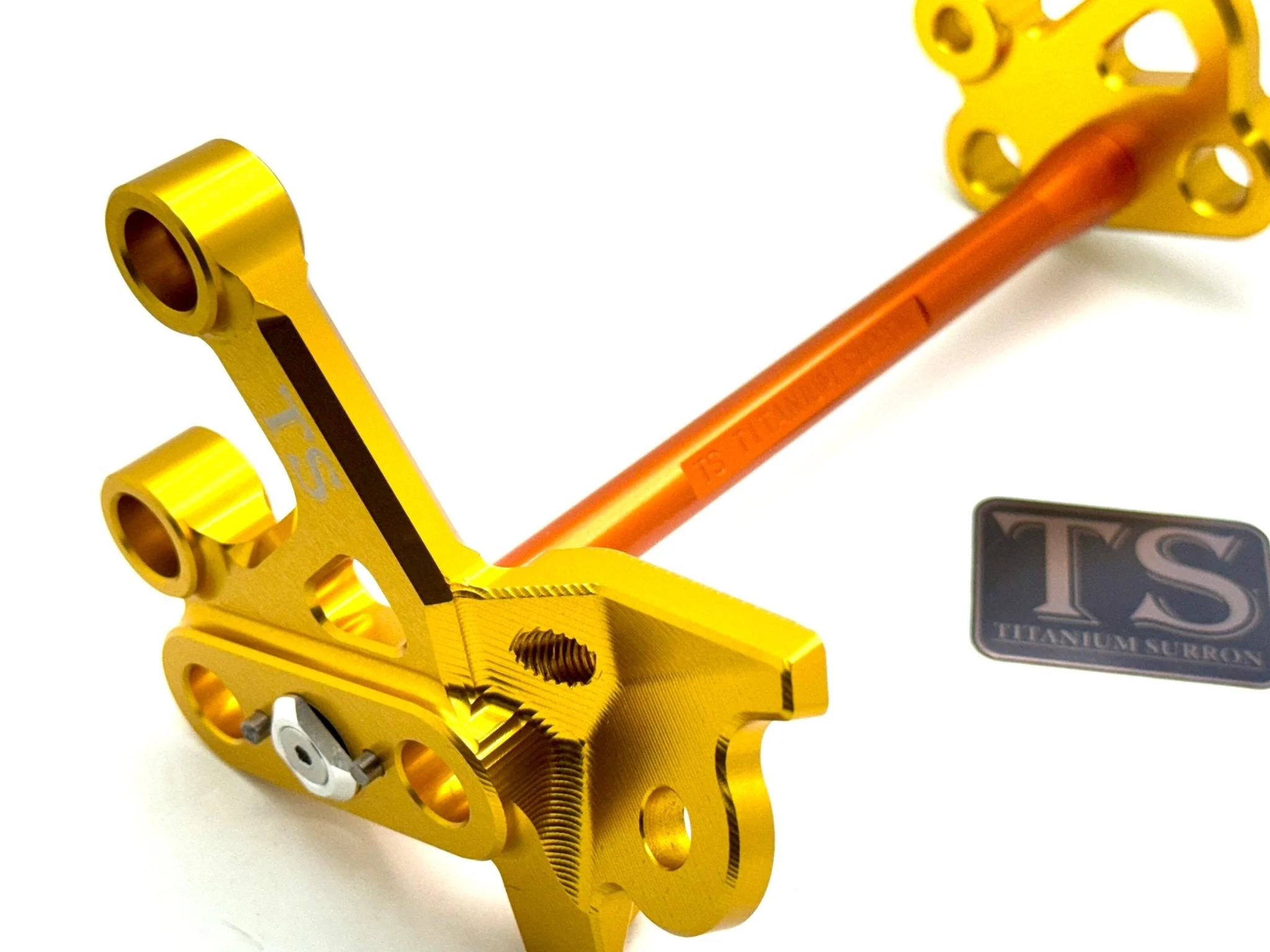 Custom CNC Aluminum Footpeg Bracket Assembly E-Ride Pro SS and S - Image 2