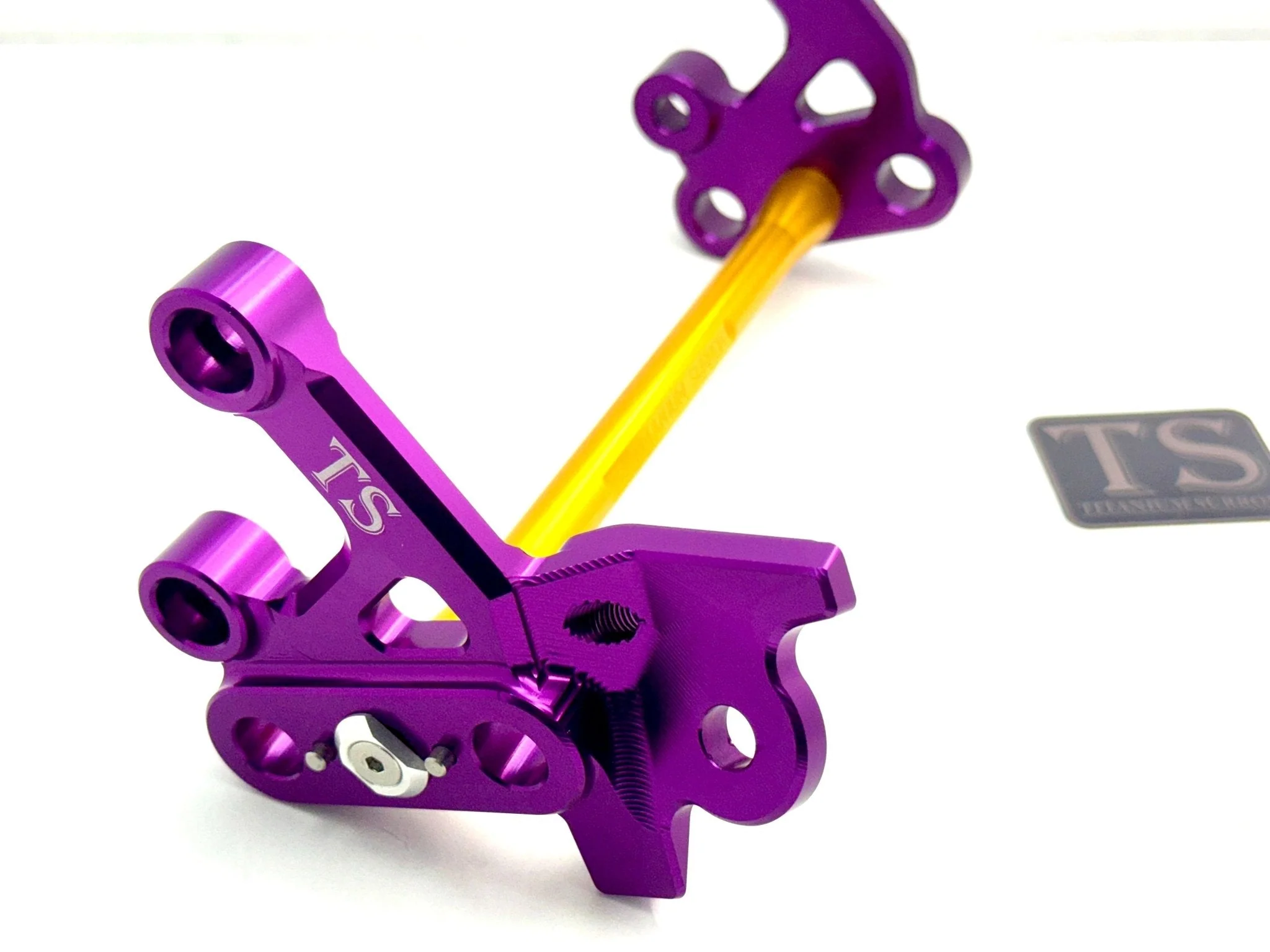 Custom CNC Aluminum Footpeg Bracket Assembly Surron - Image 12