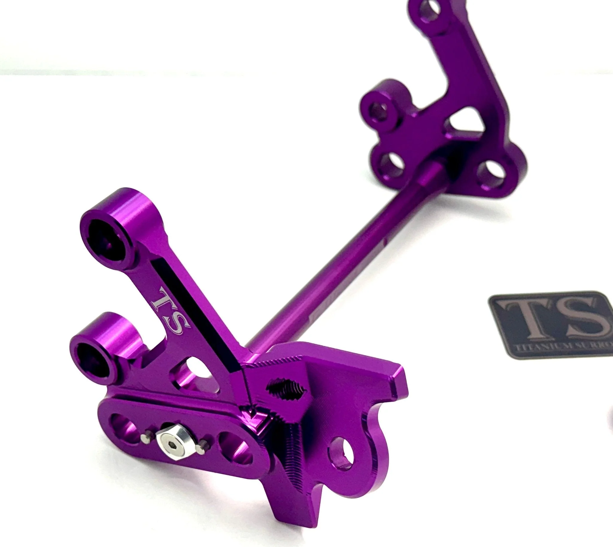 Custom CNC Aluminum Footpeg Bracket Assembly Surron - Image 19