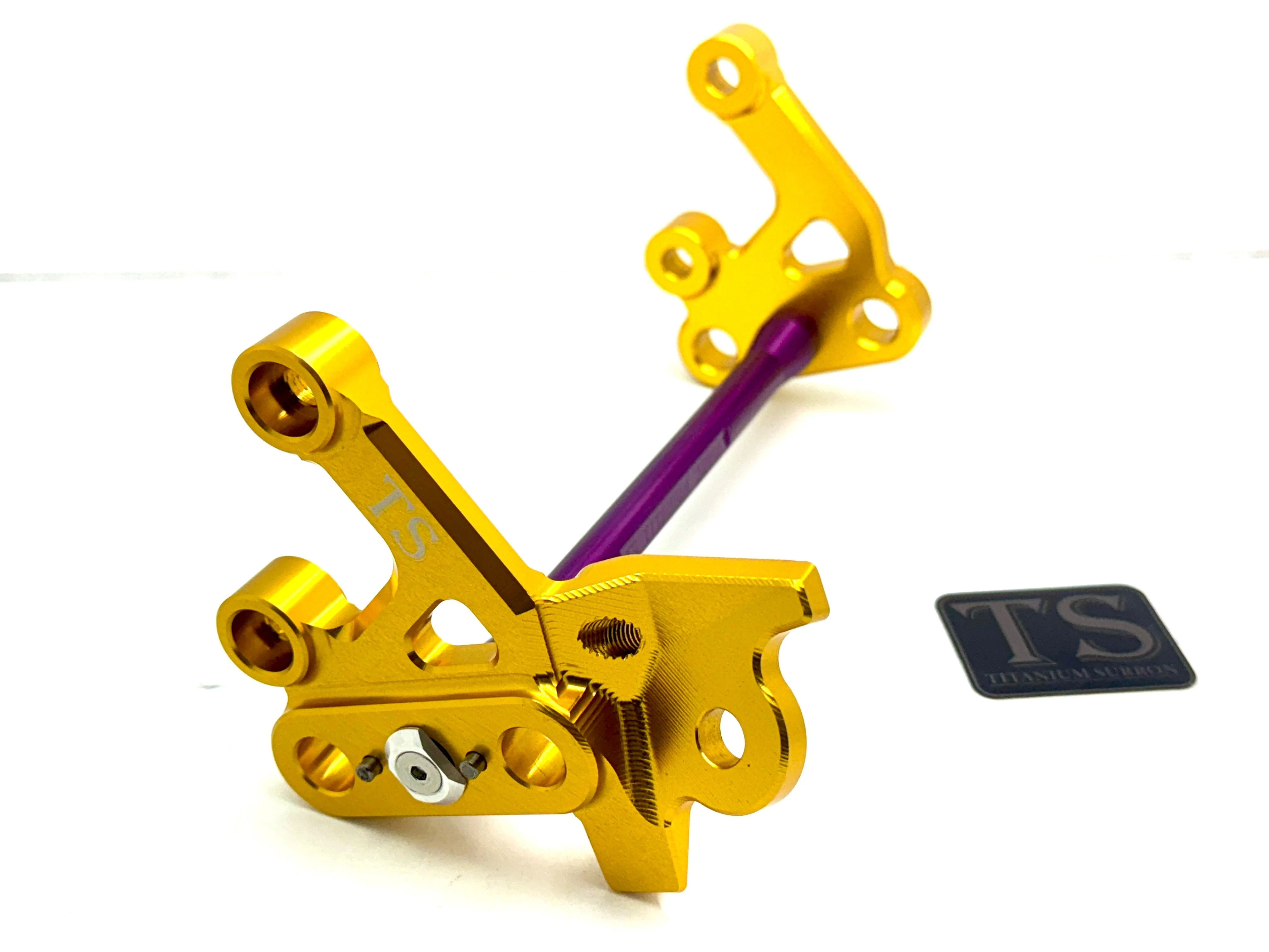 Custom CNC Aluminum Footpeg Bracket Assembly Surron - Image 20