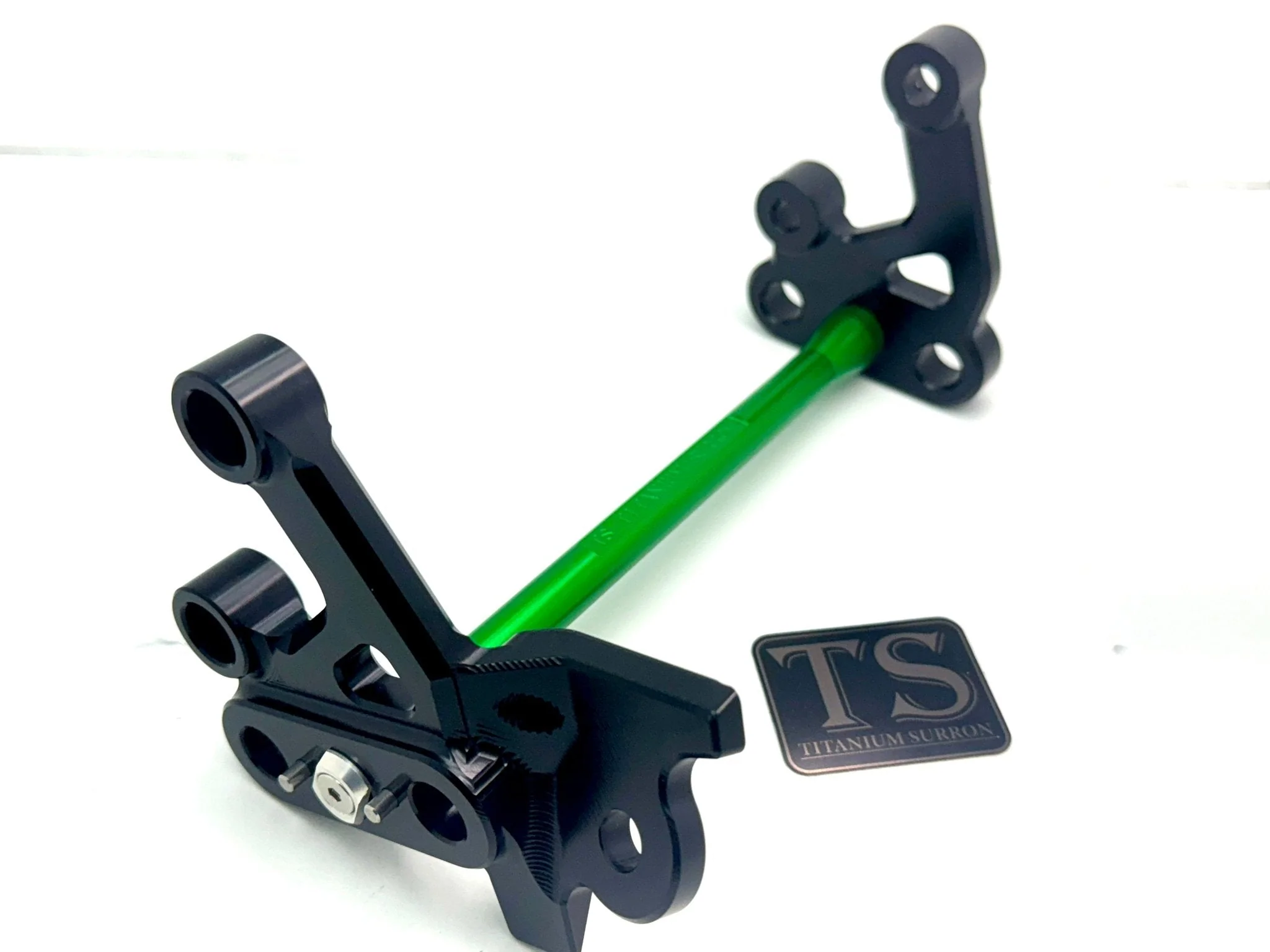 Custom CNC Aluminum Footpeg Bracket Assembly Surron - Image 3