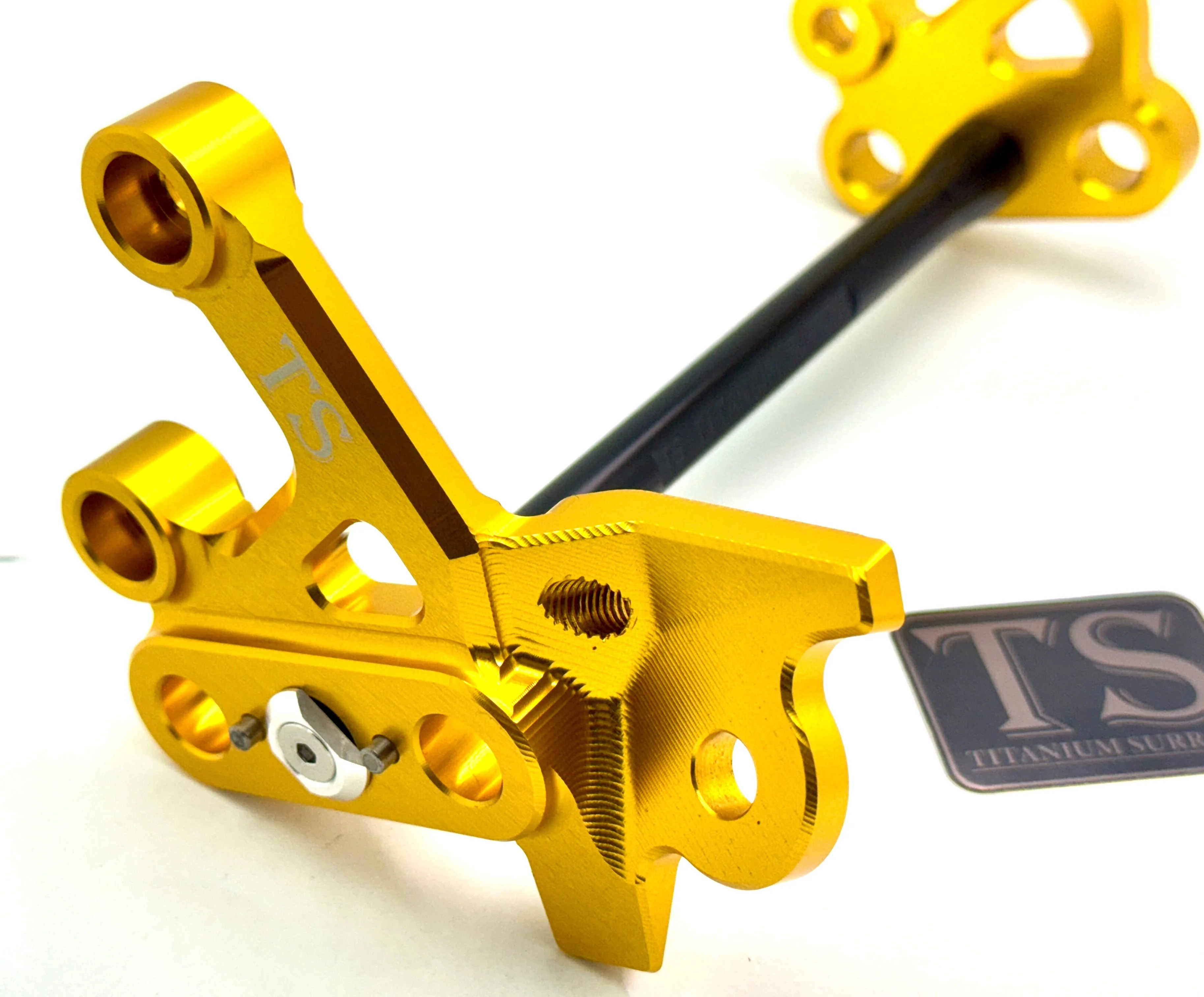 Custom CNC Aluminum Footpeg Bracket Assembly Surron - Image 31