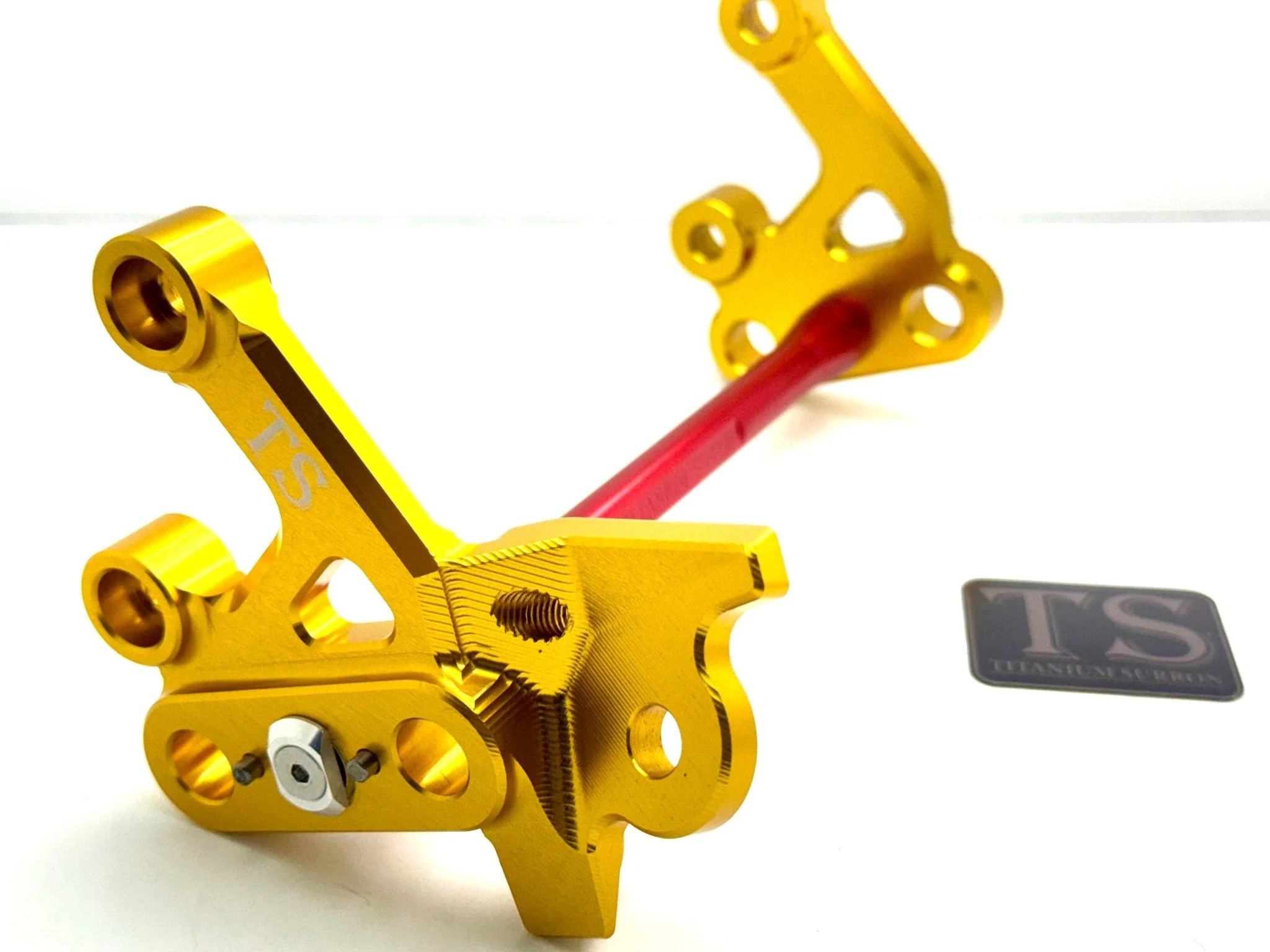 Custom CNC Aluminum Footpeg Bracket Assembly Surron - Image 38