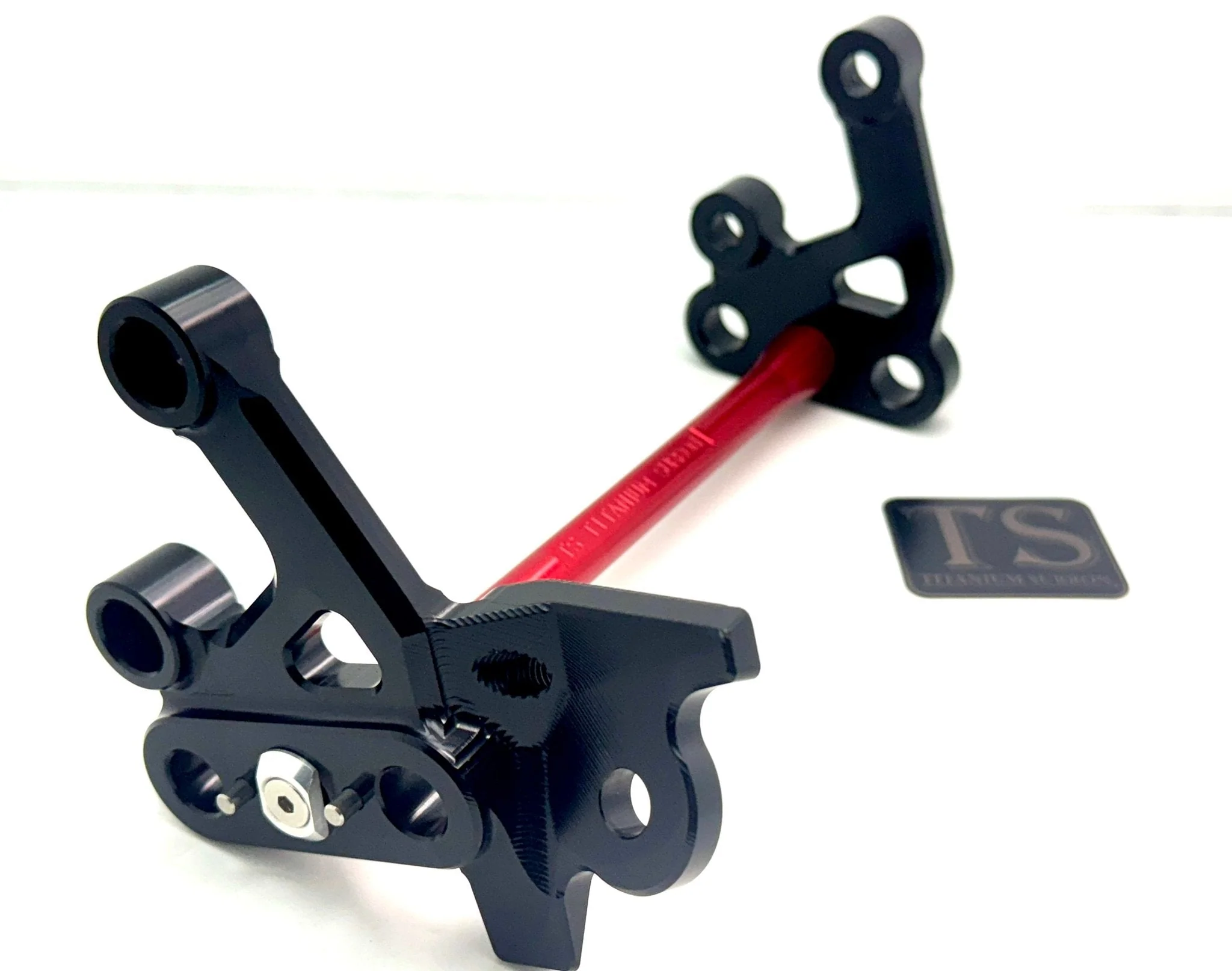 Custom CNC Aluminum Footpeg Bracket Assembly Surron - Image 4