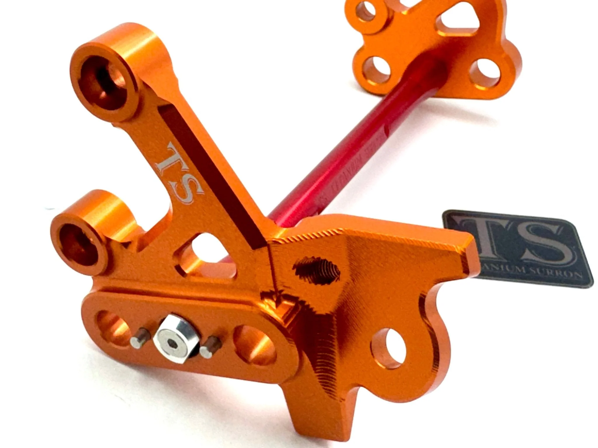 Custom CNC Aluminum Footpeg Bracket Assembly Surron - Image 42