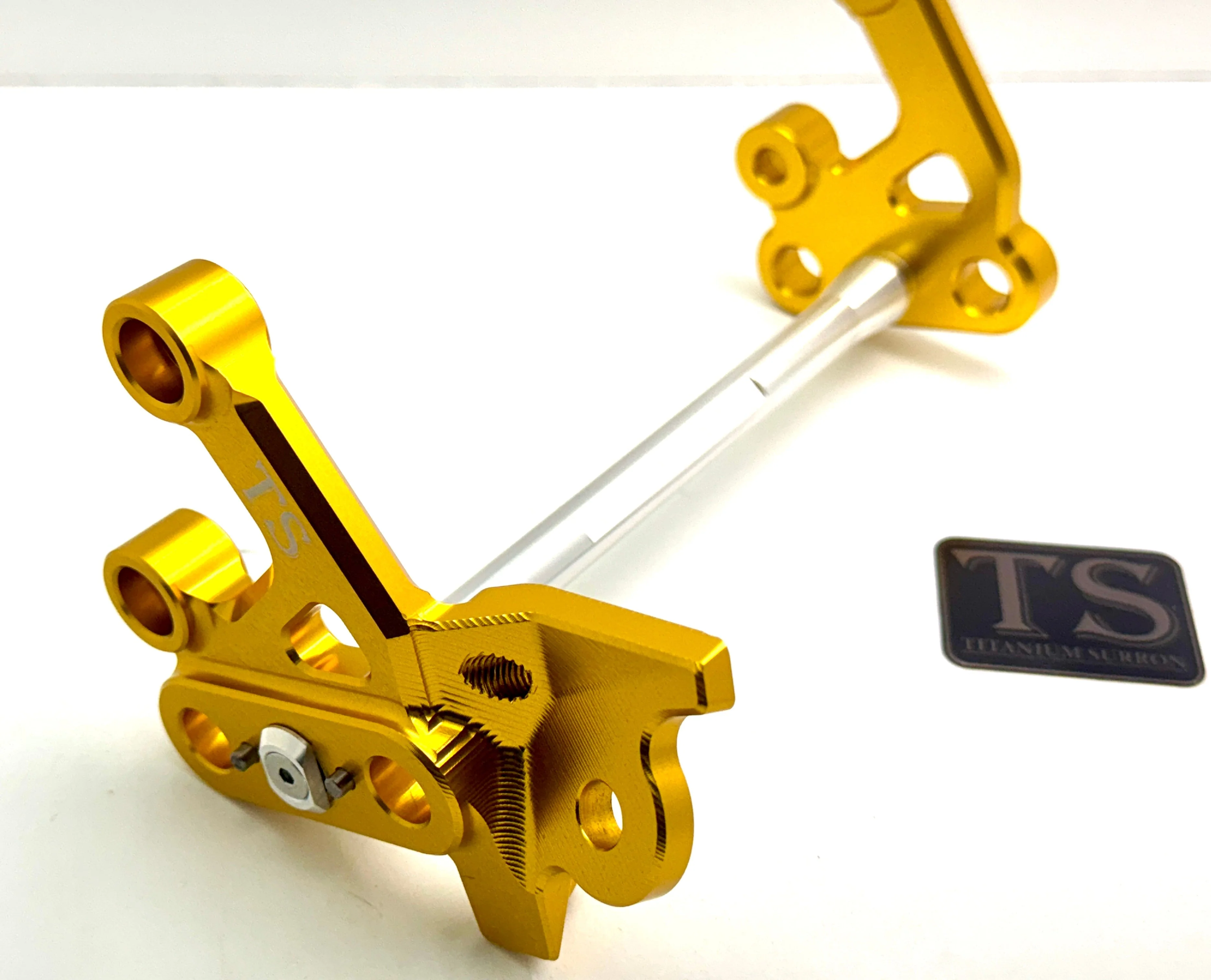 Custom CNC Aluminum Footpeg Bracket Assembly Surron - Image 45