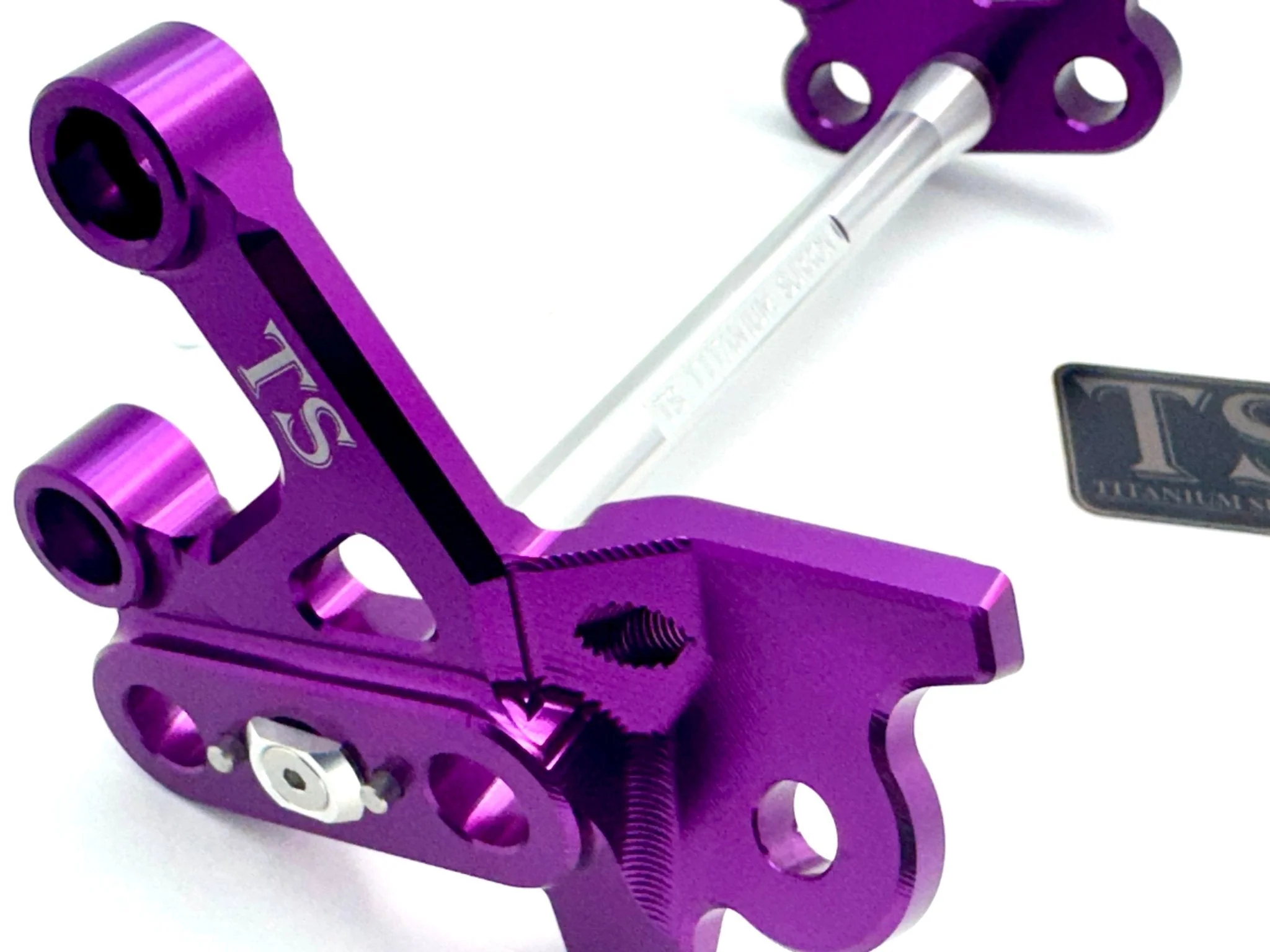 Custom CNC Aluminum Footpeg Bracket Assembly Surron - Image 48