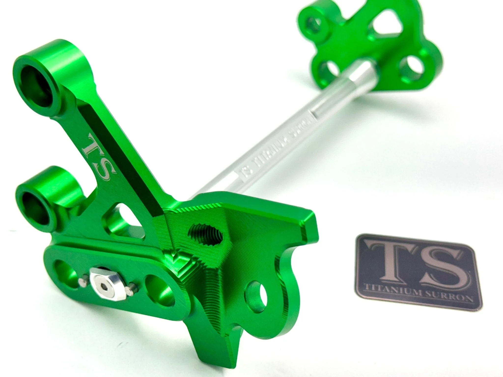 Custom CNC Aluminum Footpeg Bracket Assembly Surron - Image 49