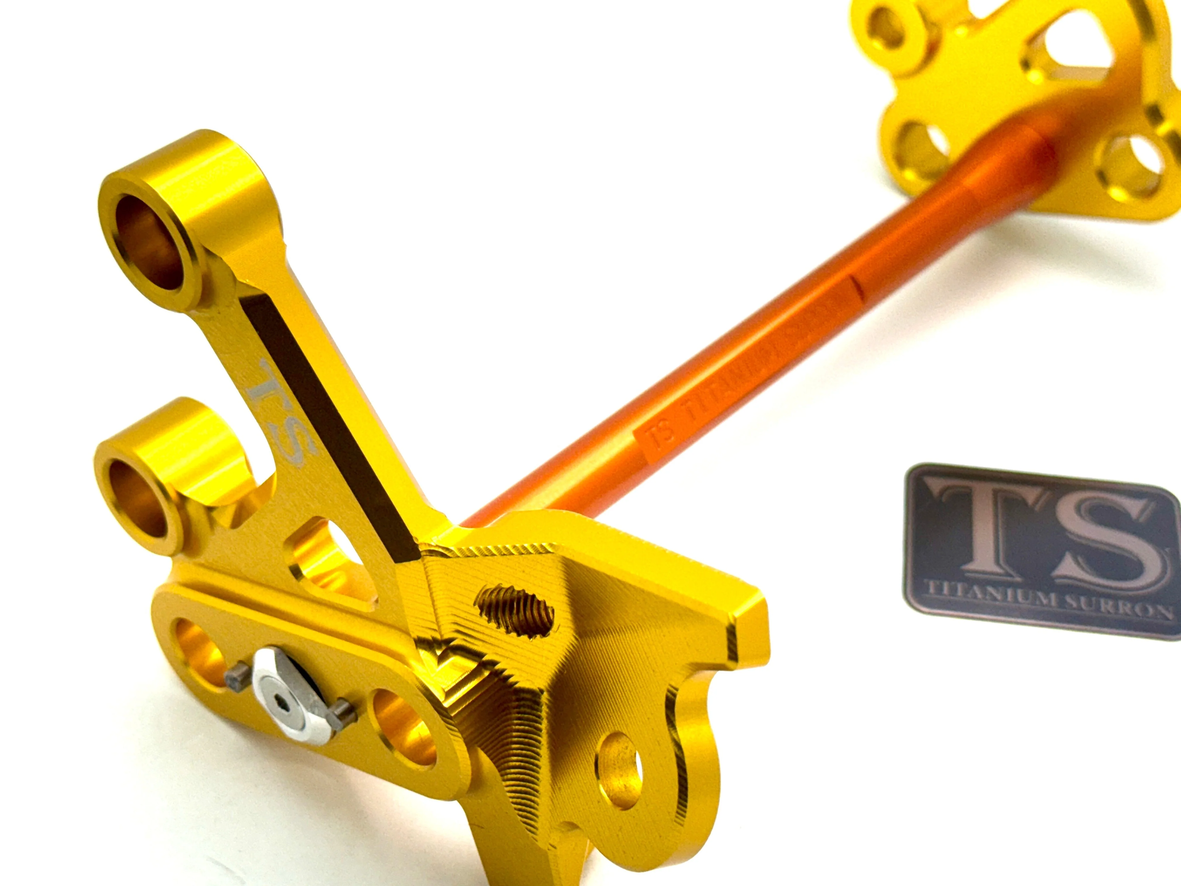 Custom CNC Aluminum Footpeg Bracket Assembly Surron - Image 52