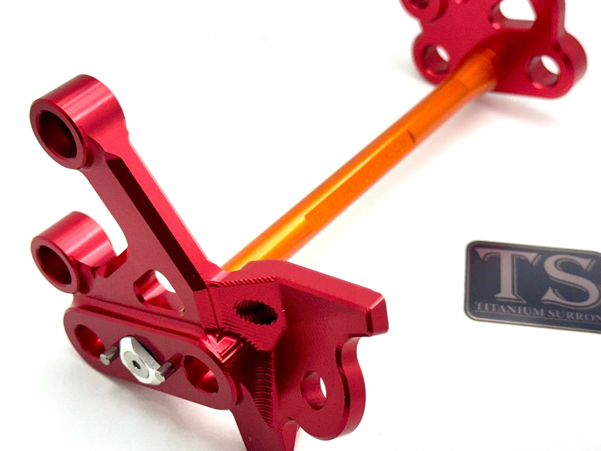 Custom CNC Aluminum Footpeg Bracket Assembly Surron - Image 53
