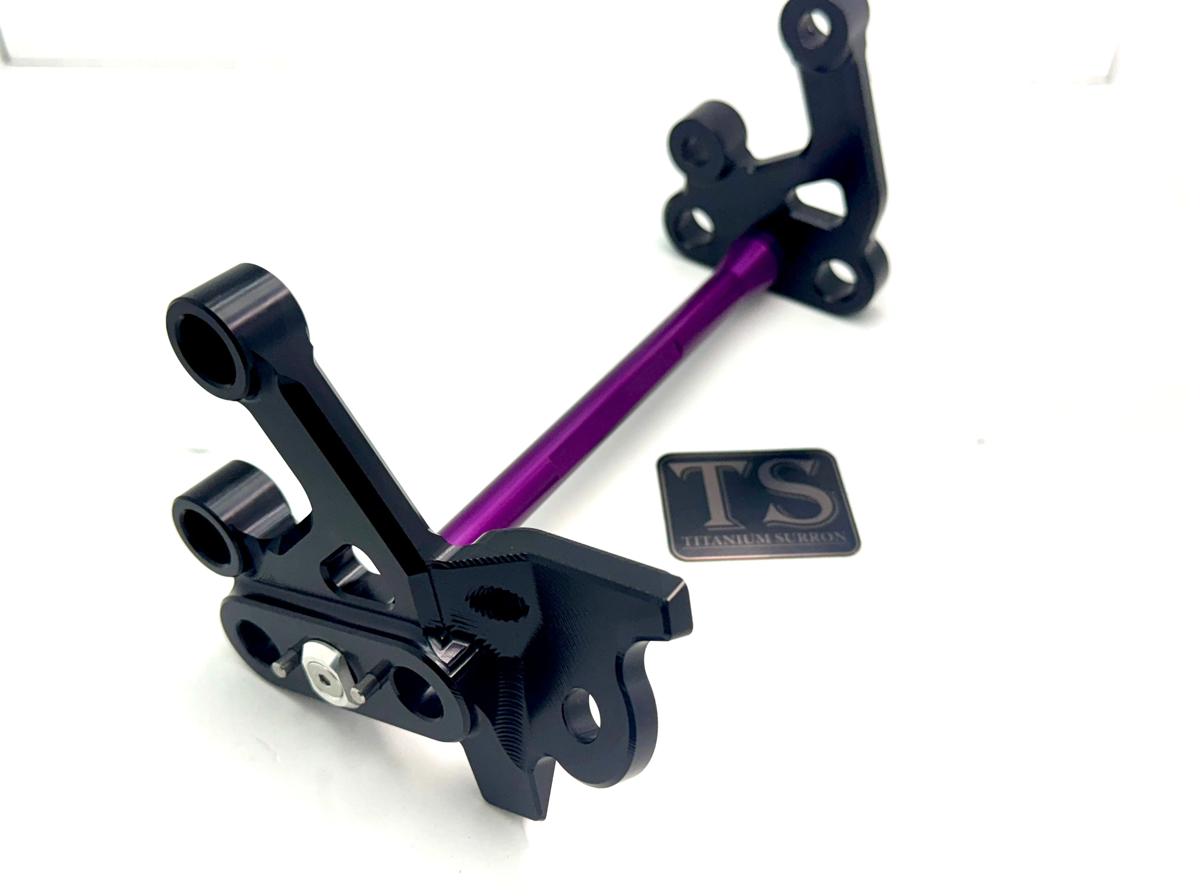 Custom CNC Aluminum Footpeg Bracket Assembly Surron - Image 8