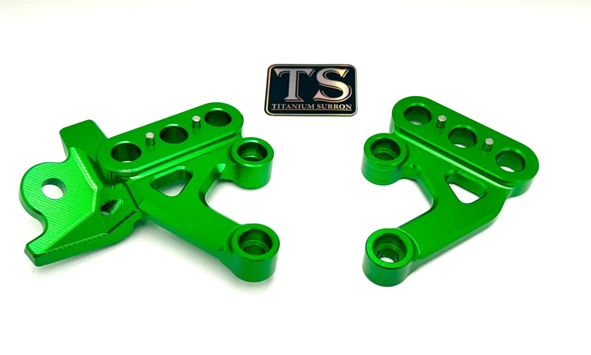 Custom CNC Aluminum Footpeg Bracket for Surron LBX - Image 5