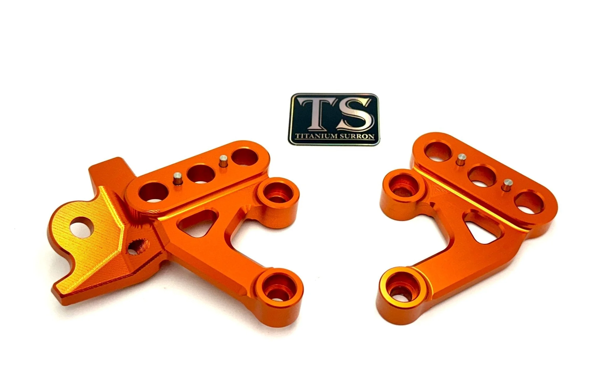 Custom CNC Aluminum Footpeg Bracket for Surron LBX - Image 6