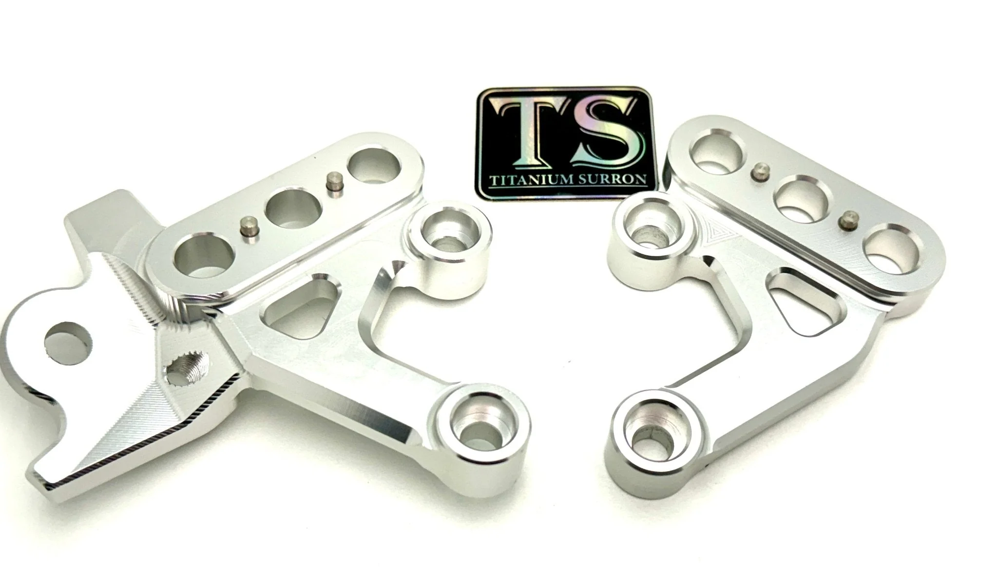 Custom CNC Aluminum Footpeg Bracket for Surron LBX - Image 8