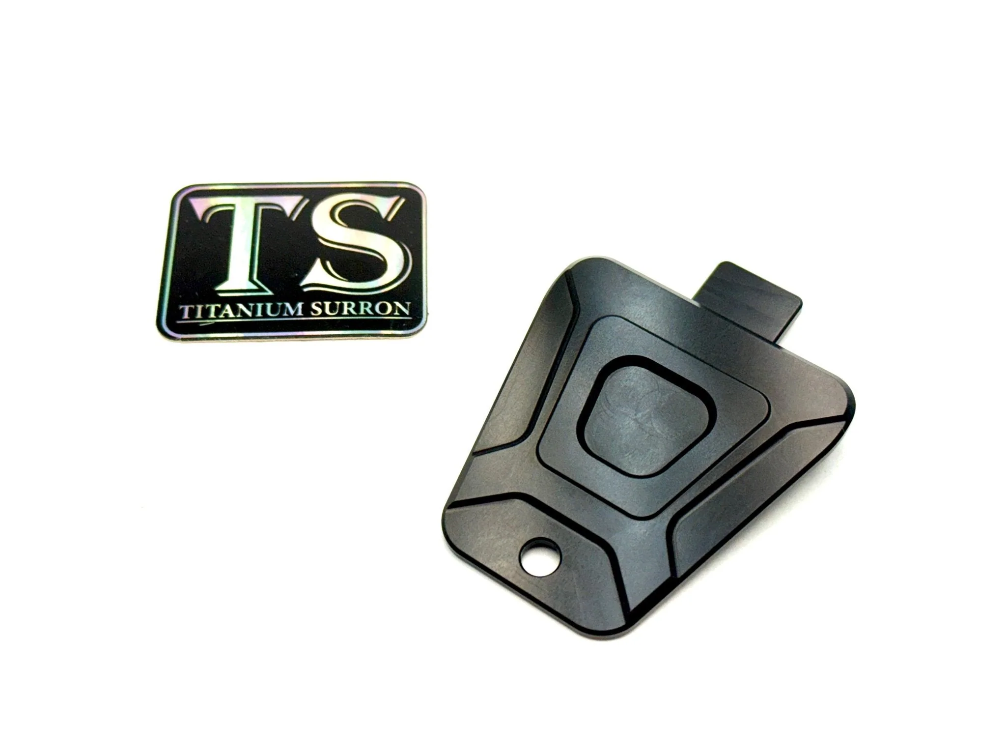 Custom CNC Aluminum Horn Delete Cover E-Ride Pro and Surron - Image 2