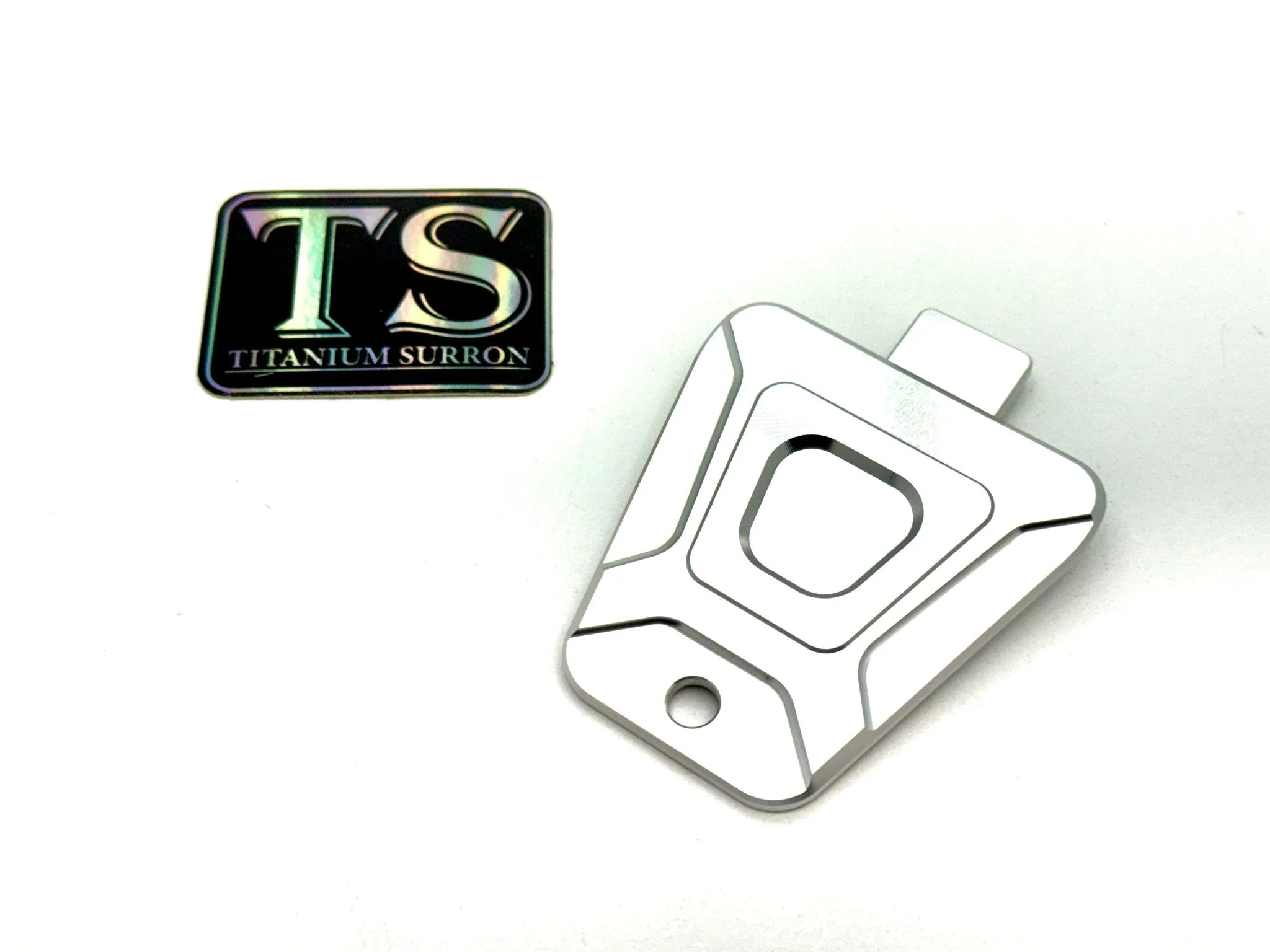 Custom CNC Aluminum Horn Delete Cover E-Ride Pro and Surron - Image 3