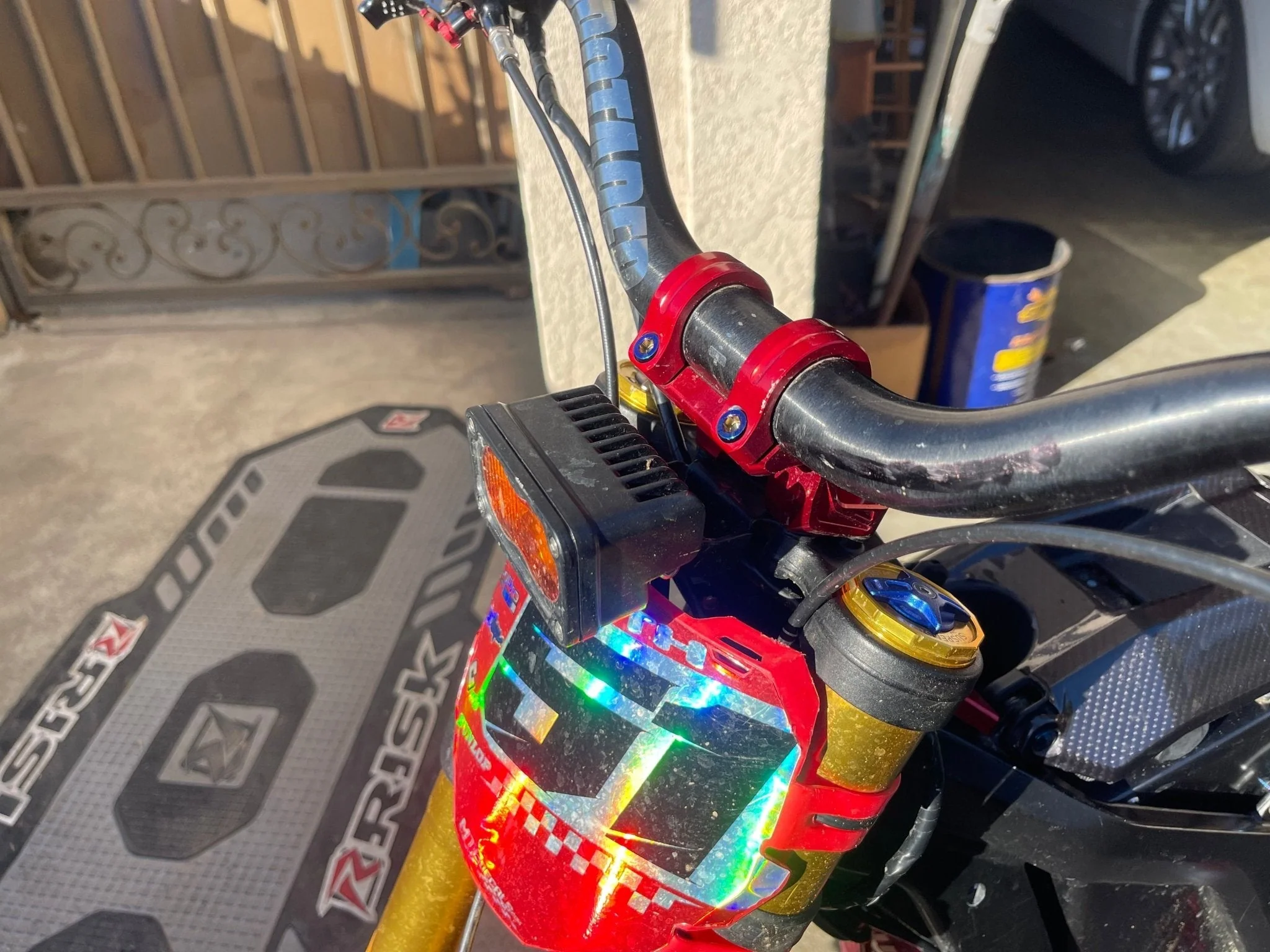 Custom Titanium Direct Mount Stem Bolt Kit for Surron, Talaria, & other E-moto - Image 3