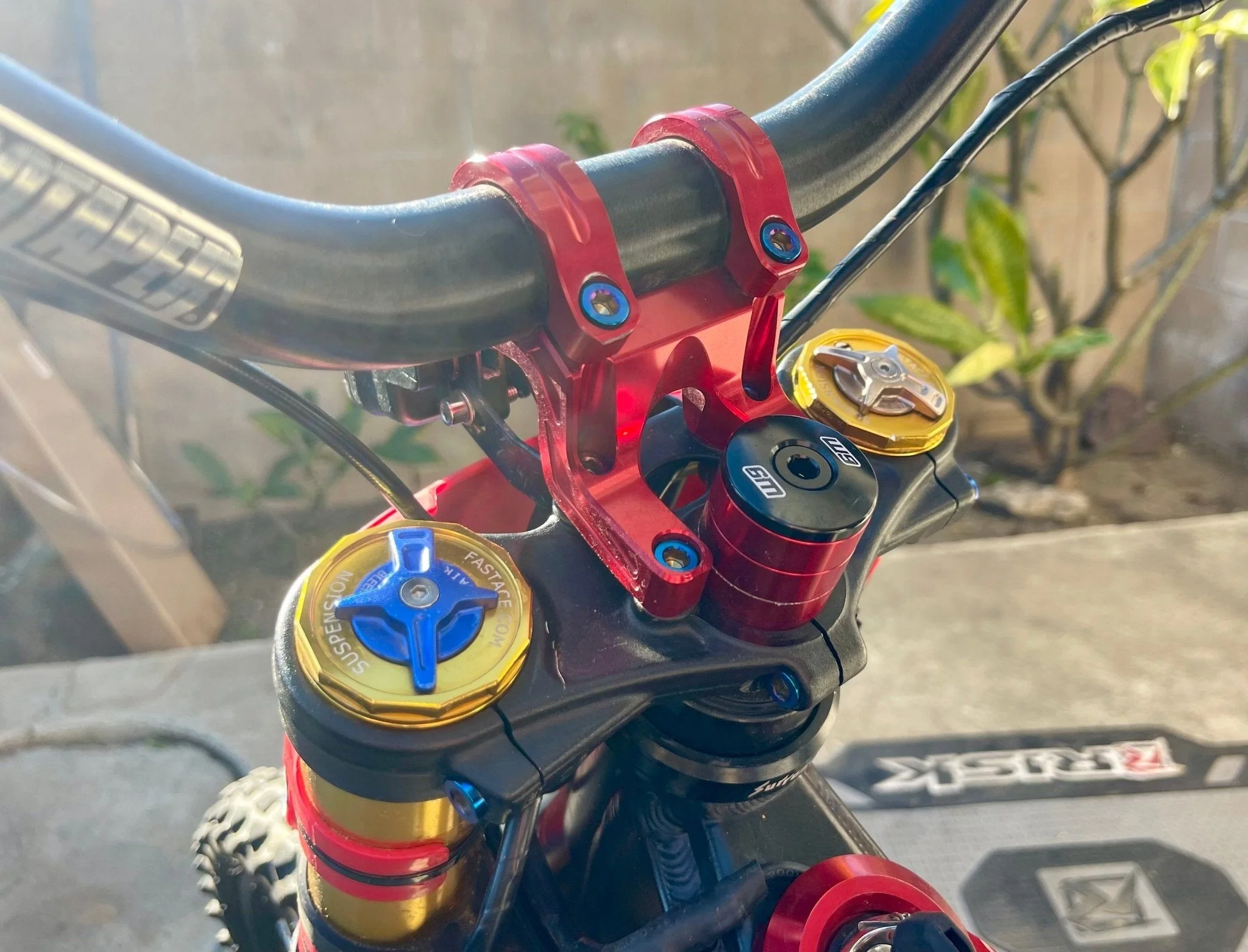 Custom Titanium Direct Mount Stem Bolt Kit for Surron, Talaria, & other E-moto - Image 4