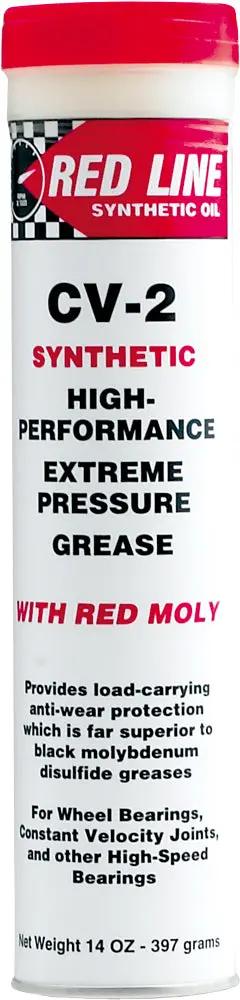 RED LINE Cv 2 Grease W/Moly 14oz Tube