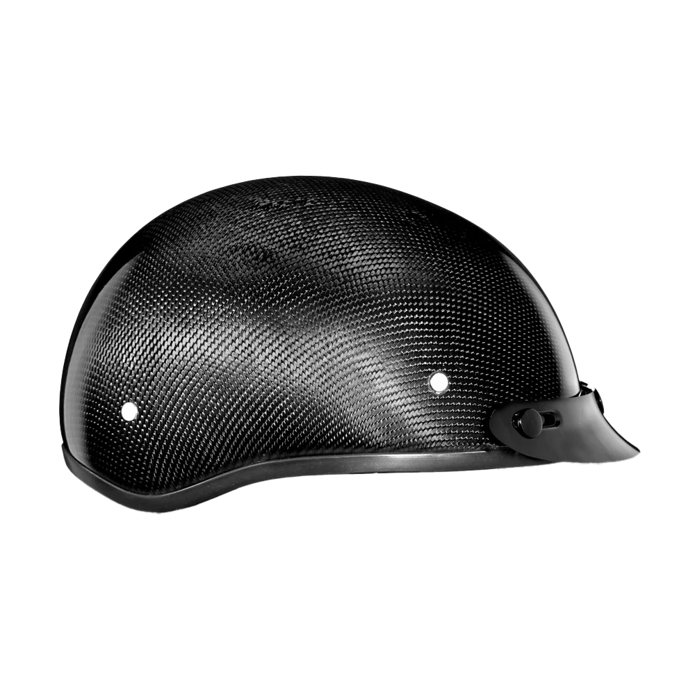 D.O.T. Daytona Skull Cap- Grey Carbon Fiber - Image 4