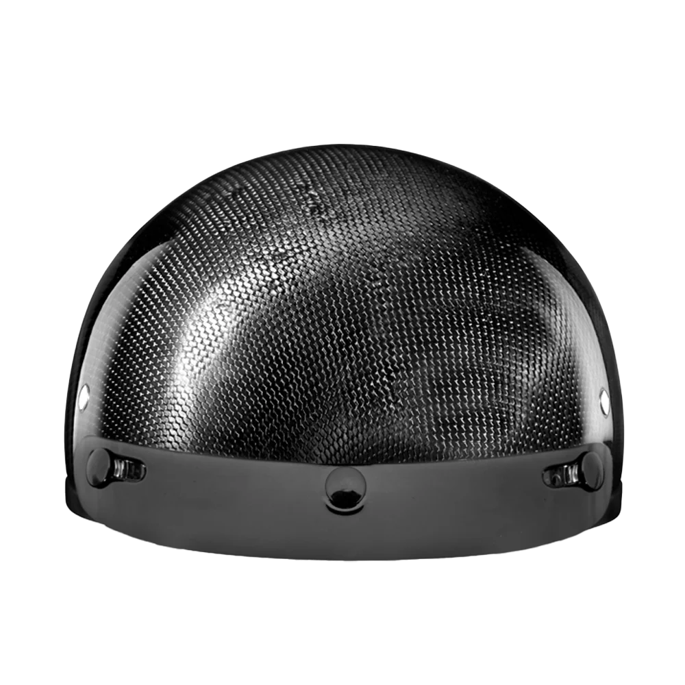 D.O.T. Daytona Skull Cap- Grey Carbon Fiber - Image 5