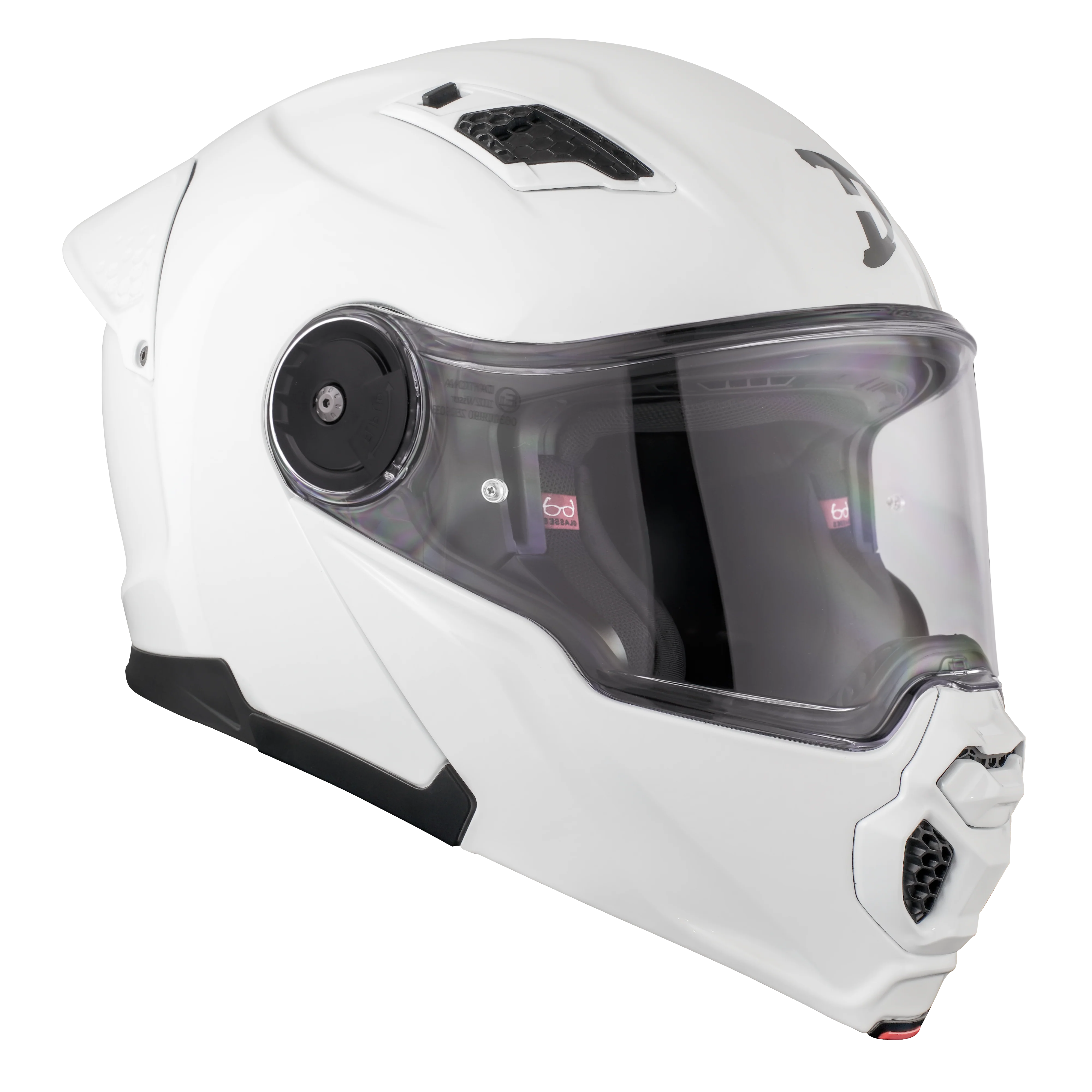 D.O.T. & ECE Daytona C6 Helmet - Hi-Gloss White - Image 6